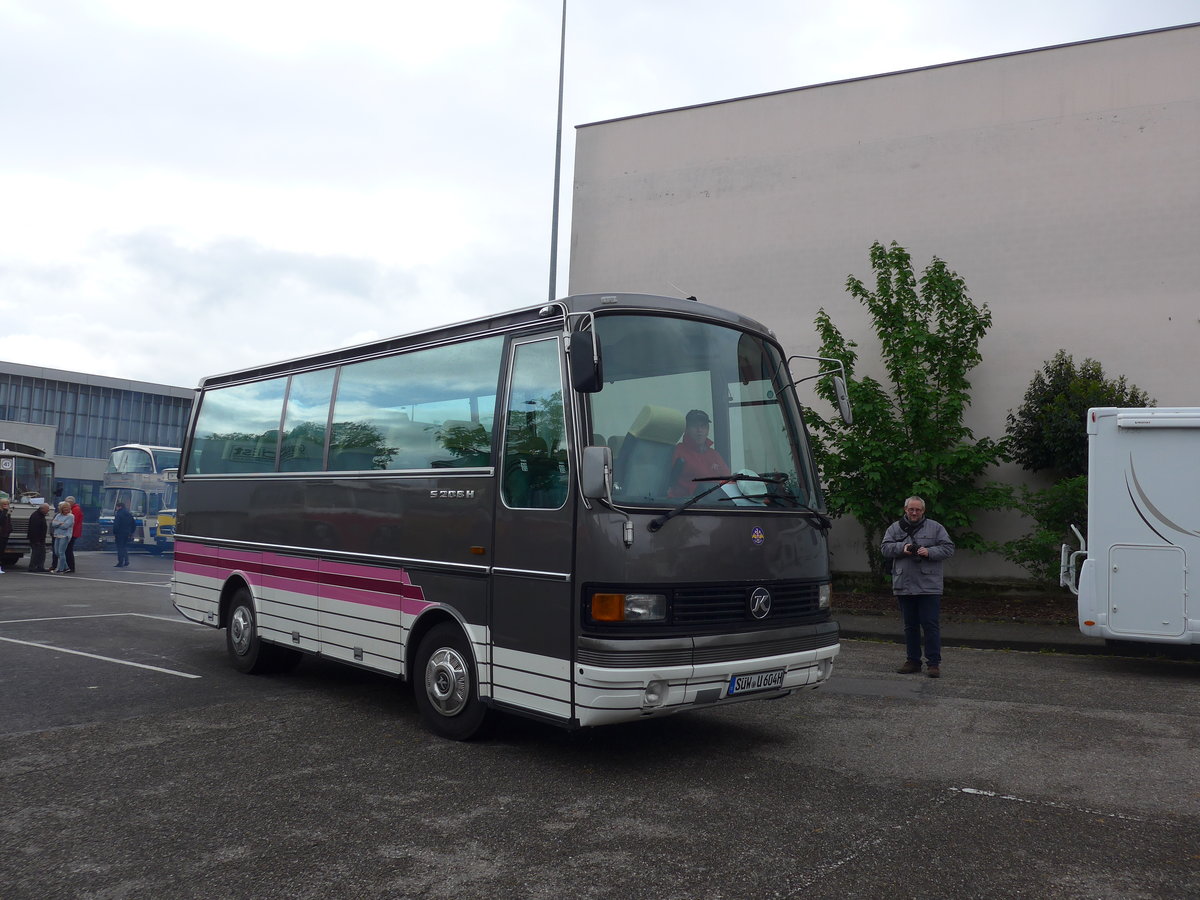 (204'520) - Aus Deutschland: ??? - S�W-U 604H - Setra (ex Schweizer Armee) am 28. April 2019 in Haguenau, Parkplatz