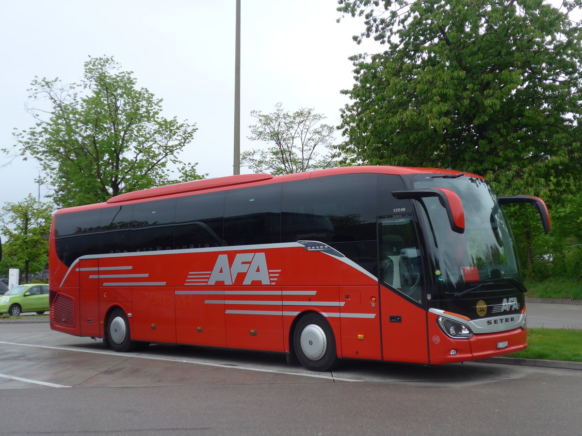 (204'585) - AFA Adelboden - Nr. 15/BE 26'702 - Setra am 9. Mai 2019 in Kemptthal, Rastst�tte