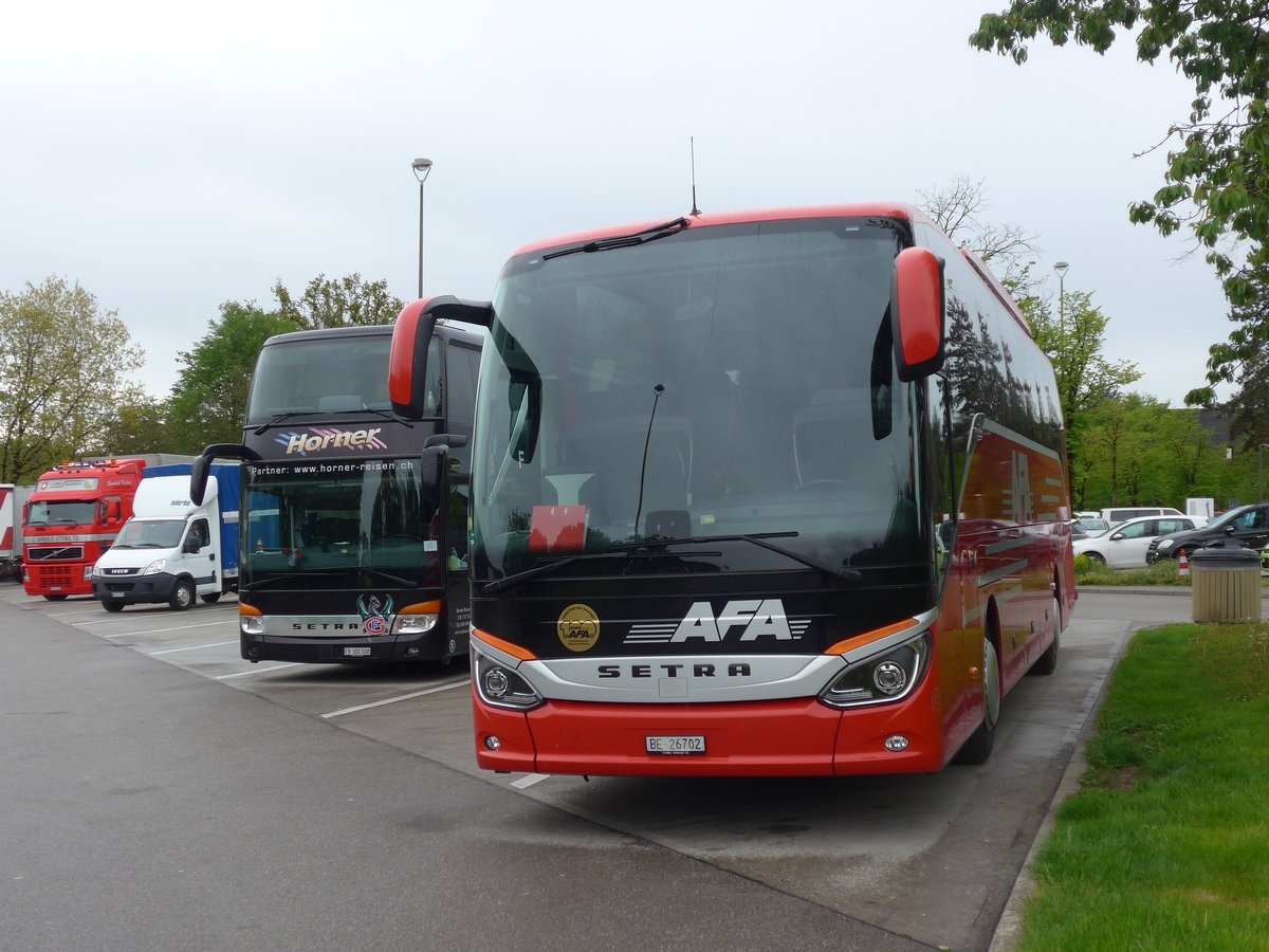 (204'586) - AFA Adelboden - Nr. 15/BE 26'702 - Setra am 9. Mai 2019 in Kemptthal, Rastst�tte