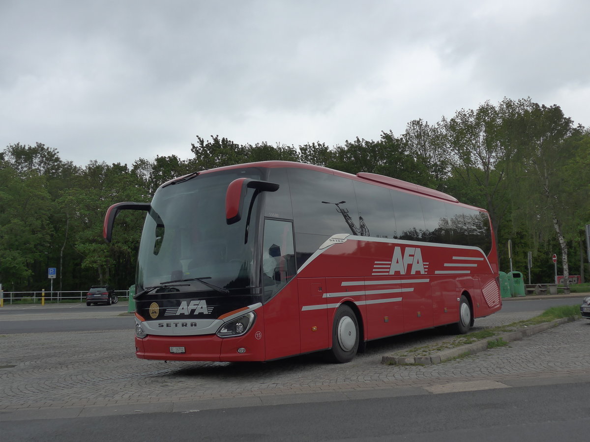 (204'699) - Aus der Schweiz: AFA Adelboden - Nr. 15/BE 26'702 - Setra am 10. Mai 2019 in Schellerten, Rastst�tte Hildesheimer B�rde