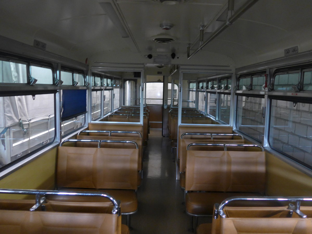 (205'232) - ZVB Zug - Nr. 413 - Moser/R&J Personenanh�nger (ex Nr. 148; ex Nr. 48) am 18. Mai 2019 in Neuheim, ZDT (Innenaufnahme)