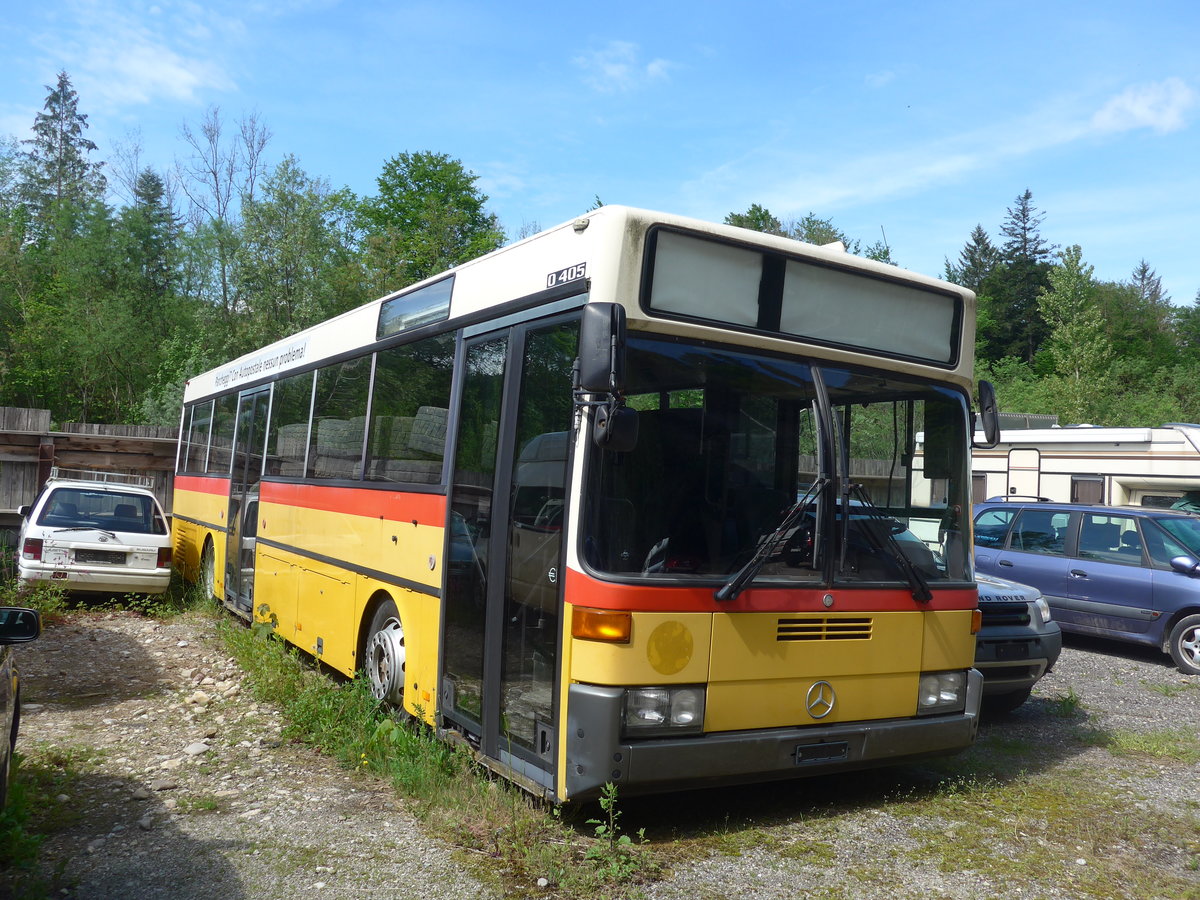 (205'526) - Ghezzi, Rivera - Nr. 13 - Mercedes (ex AutoPostale Ticino; ex P 25'509) am 27. Mai 2019 in Sch�pbach, S�ge St�ckli