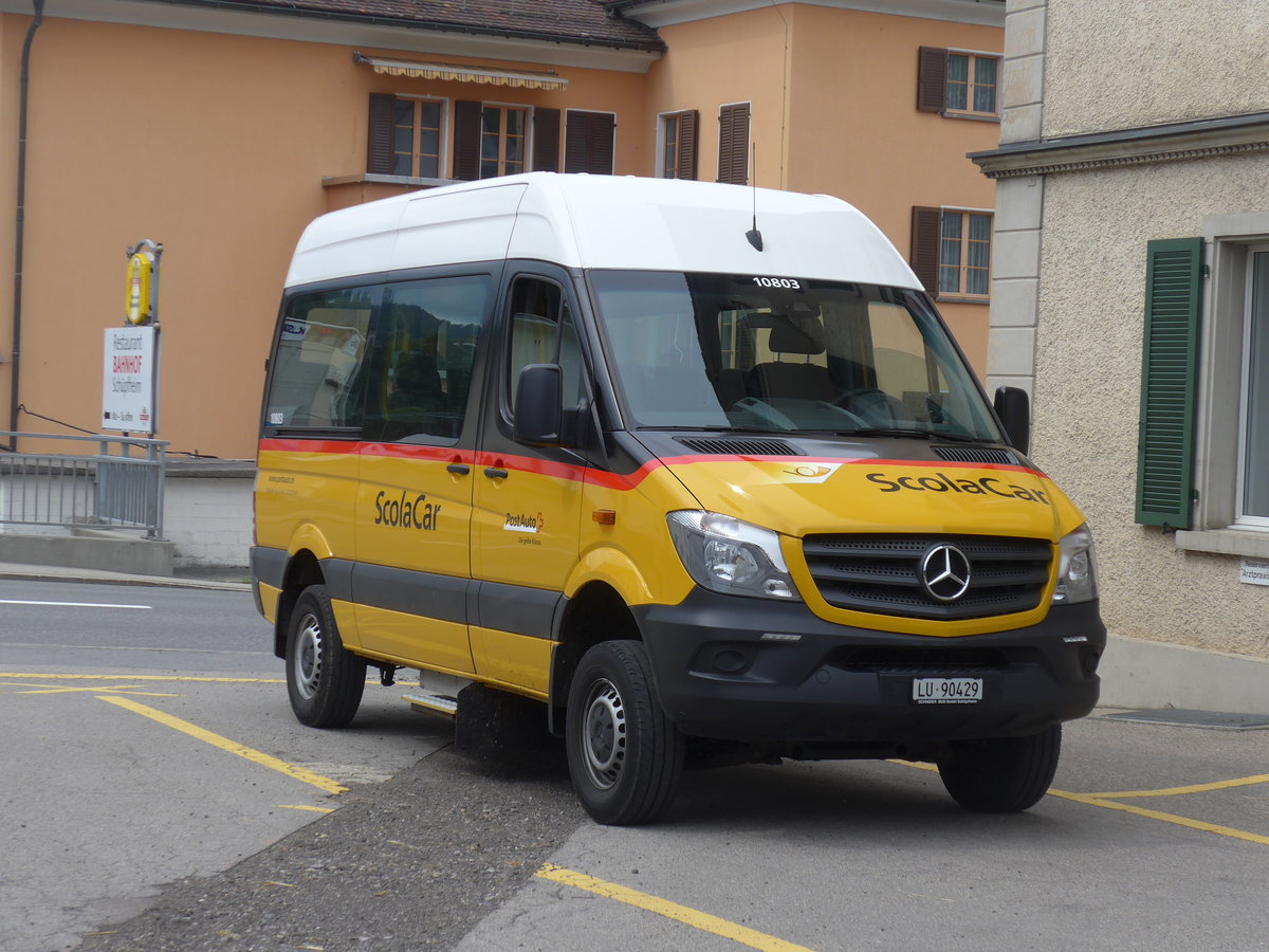 (205'576) - Schnider, Sch�pfheim - LU 90'429 - Mercedes am 27. Mai 2019 in Sch�pfheim, Garage