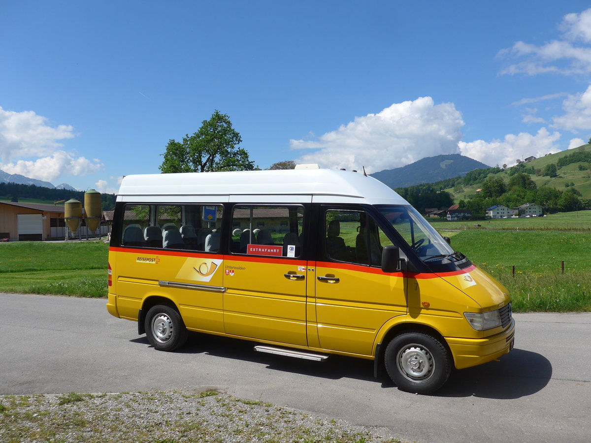 (205'620) - M�ller, Ennetmoos - Nr. 7 - Mercedes (ex Grenacher, Ittenthal) am 30. Mai 2019 in Ennetmoos, Garage