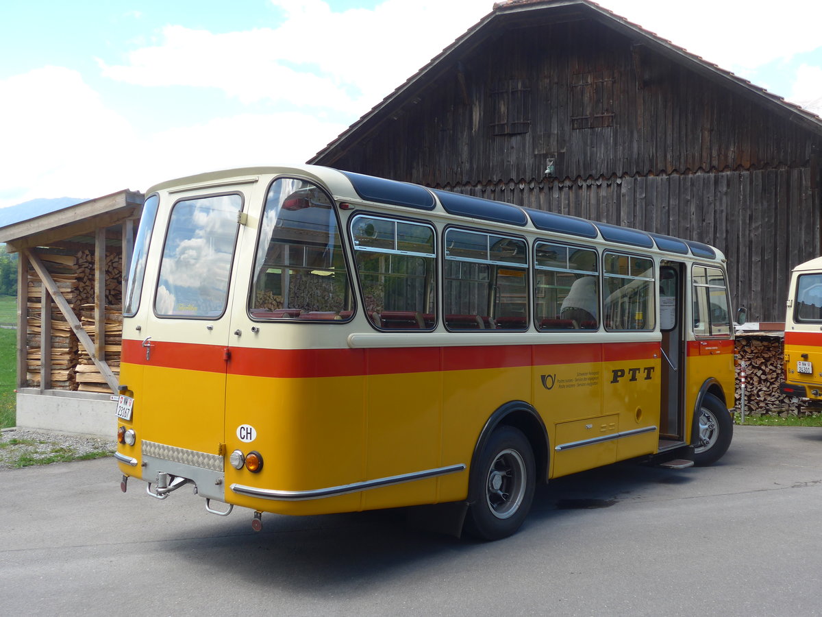 (205'626) - M�ller, Ennetmoos - NW 23'167 - FBW/Gangloff (ex Rentsch, Gunten; ex P 23'203; ex P 21'003) am 30. Mai 2019 in Ennetmoos, Garage