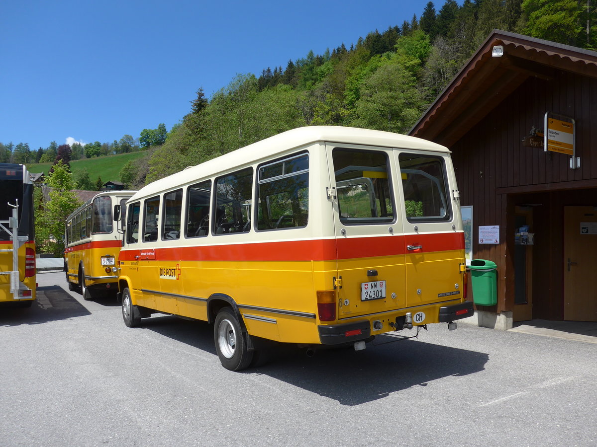 (205'636) - M�ller, Ennetmoos - Nr. 6/NW 24'301 - Mercedes (ex Portenier, Adelboden Nr. 6; ex Geiger, Adelboden Nr. 6) am 30. Mai 2019 in Eigenthal, Talboden