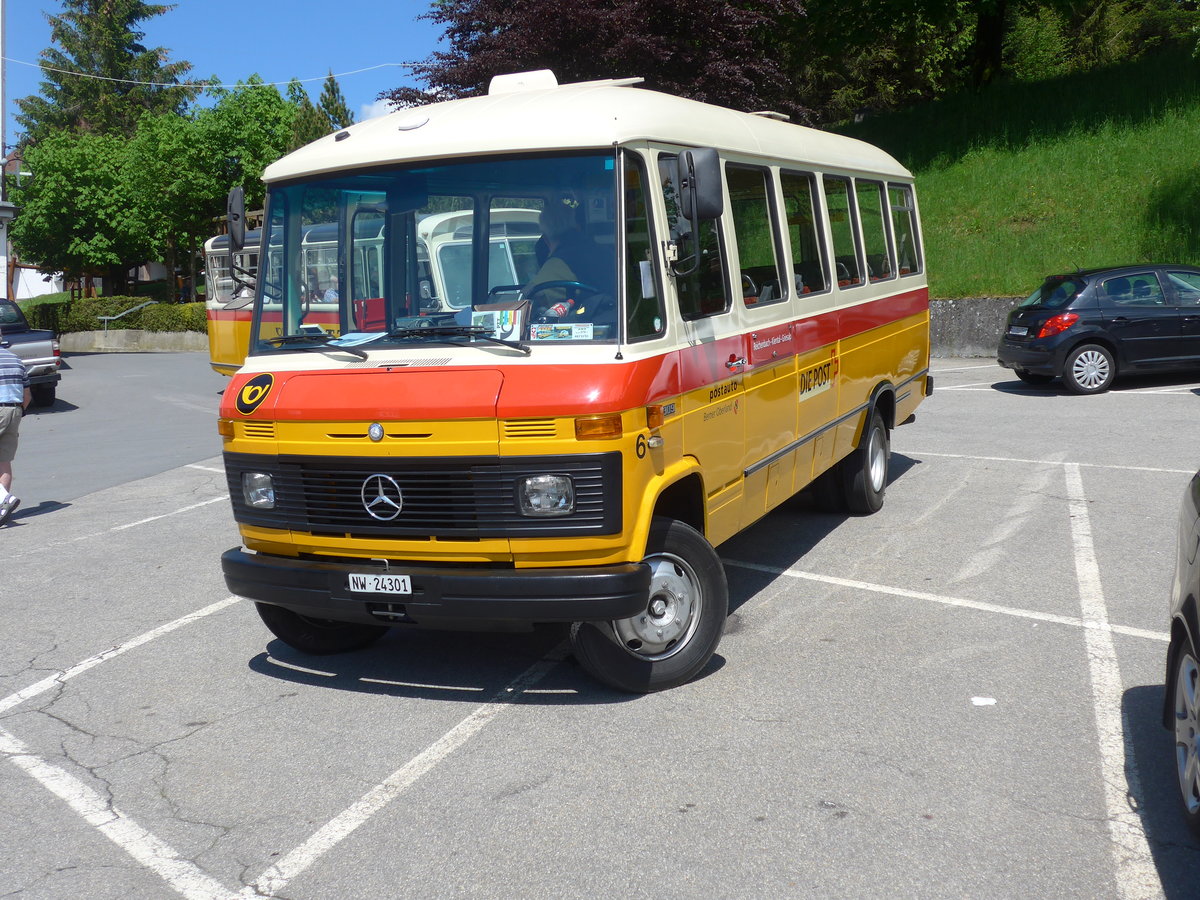 (205'667) - M�ller, Ennetmoos - Nr. 6/NW 24'301 - Mercedes (ex Portenier, Adelboden Nr. 6; ex Geiger, Adelboden Nr. 6) am 30. Mai 2019 in Schwarzenberg, Hotel weisse Kreuz