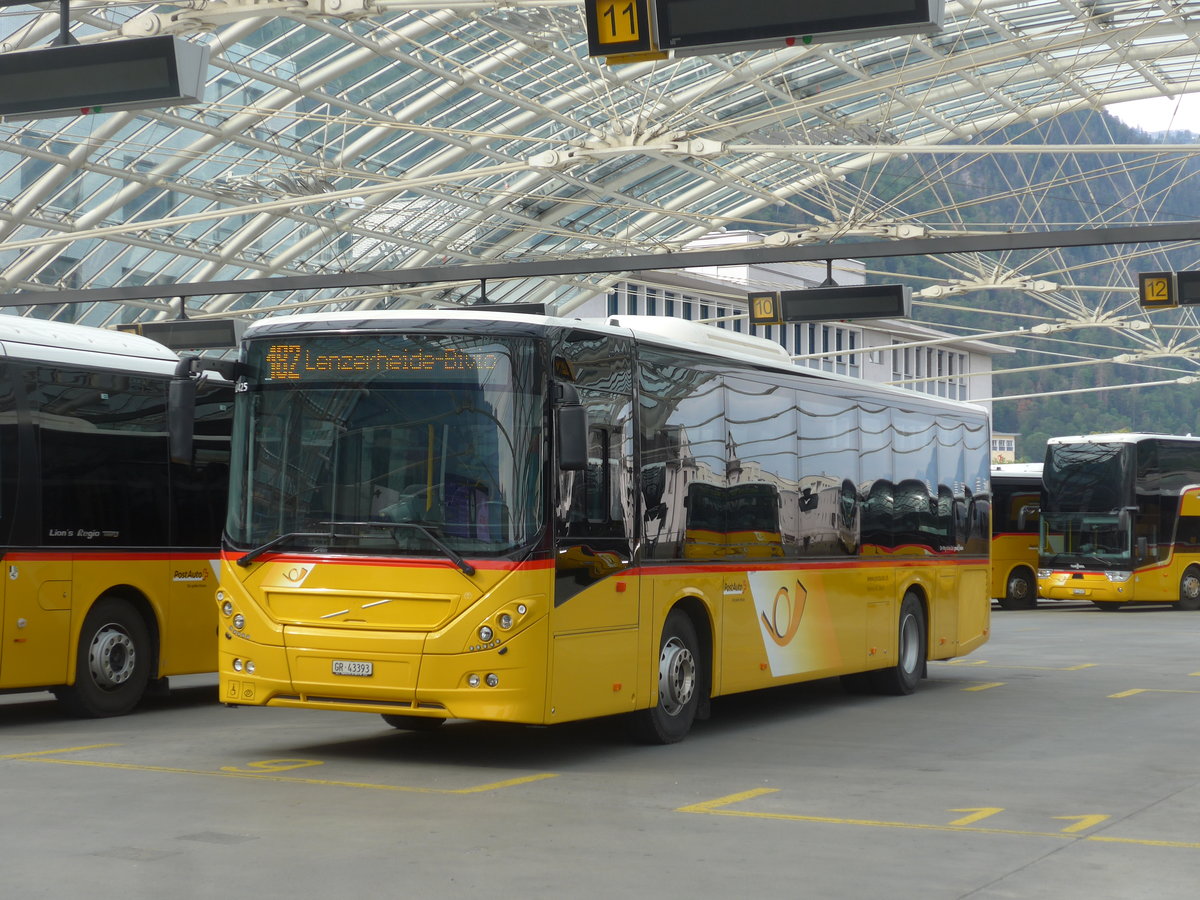 (206'194) - Reptrans, Salouf - GR 43'393 - Volvo am 9. Juni 2019 in Chur, Postautostation