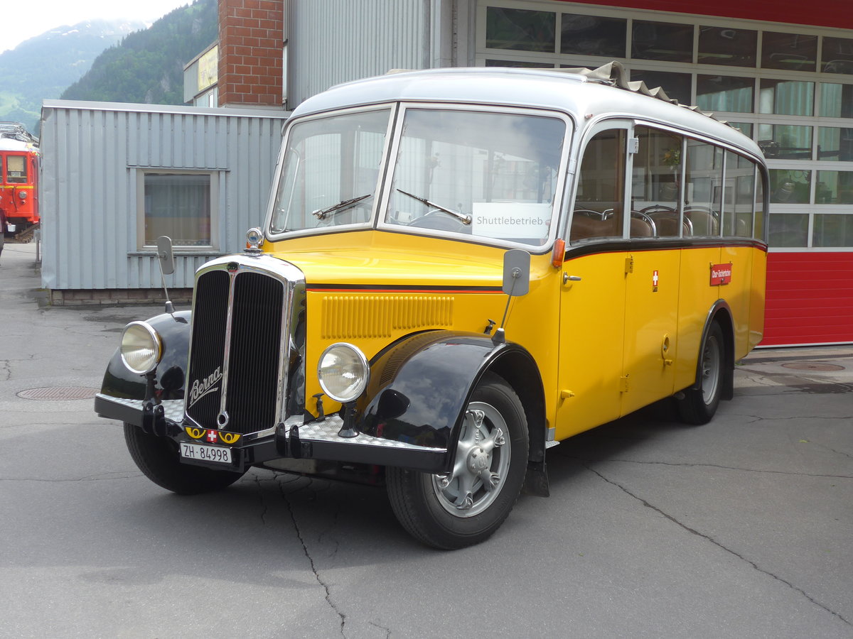 (206'275) - Hurter, M�nchaltdorf - ZH 84'998 - Berna/FHS (ex Volkart, Russikon; ex ASD Aigle; ex P 21'003) am 15. Juni 2019 in Elm, Station