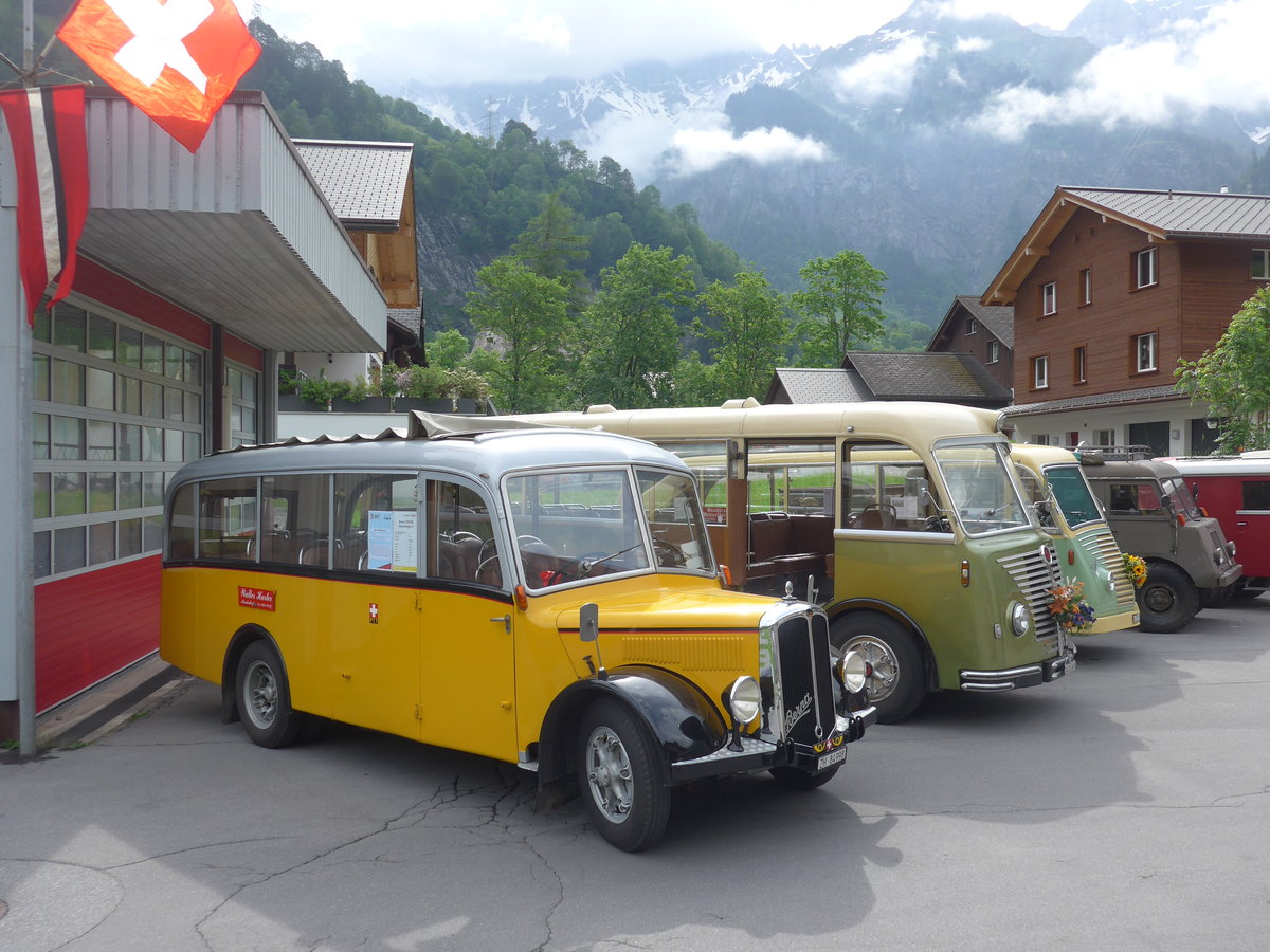 (206'294) - Hurter, M�nchaltdorf - ZH 84'998 - Berna/FHS (ex Volkart, Russikon; ex ASD Aigle; ex P 21'003) am 15. Juni 2019 in Elm, Station