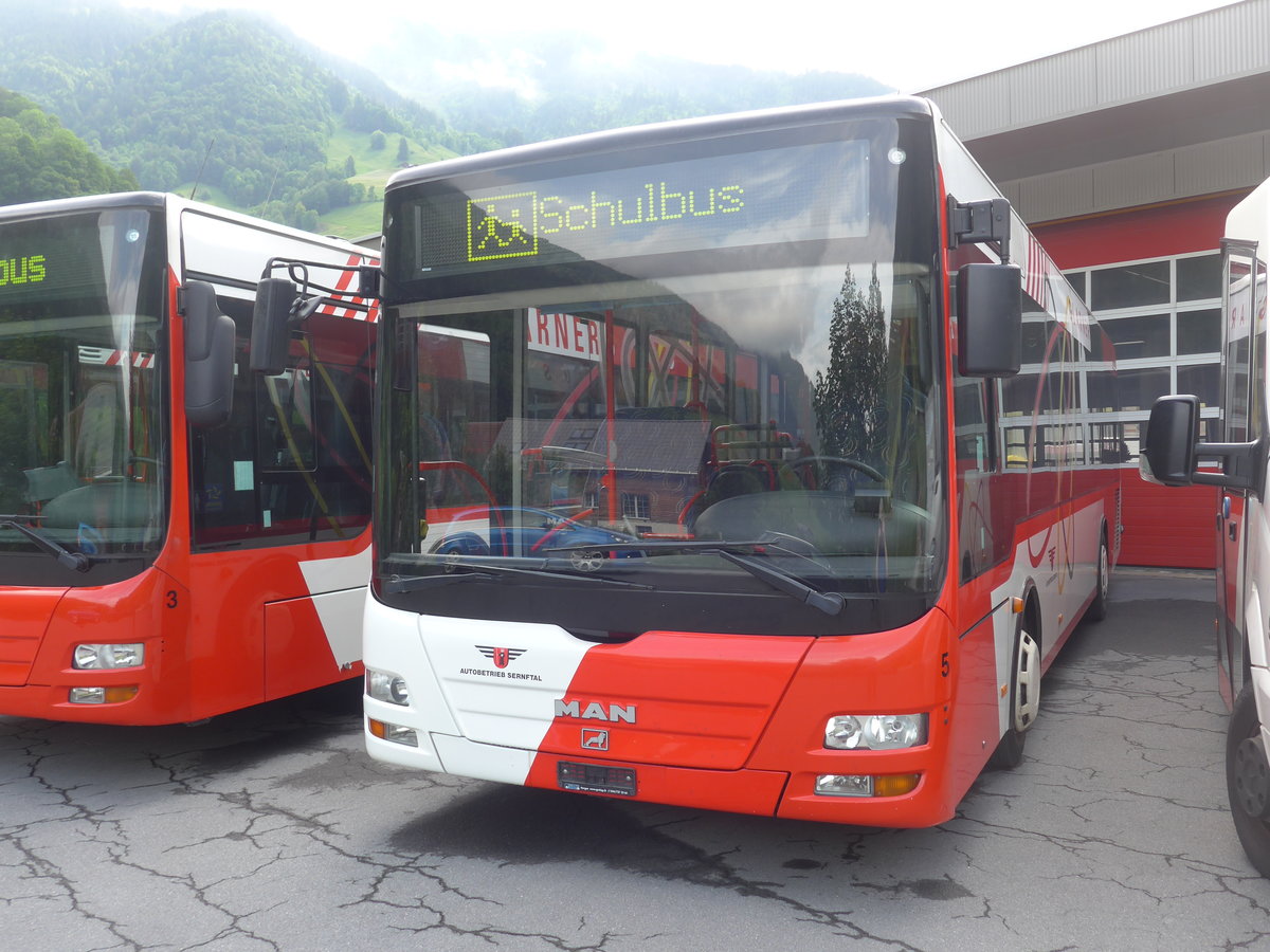 (206'313) - AS Engi - Nr. 5 - MAN/G�ppel am 15. Juni 2019 in Engi, Garage