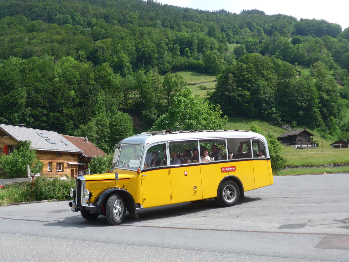 (206'333) - Hurter, M�nchaltdorf - ZH 84'998 - Berne/FHS (ex Volkart, Russikon; ex ASD Aigle; ex P 21'003) am 15. Juni 2019 in Engi, Garage AS