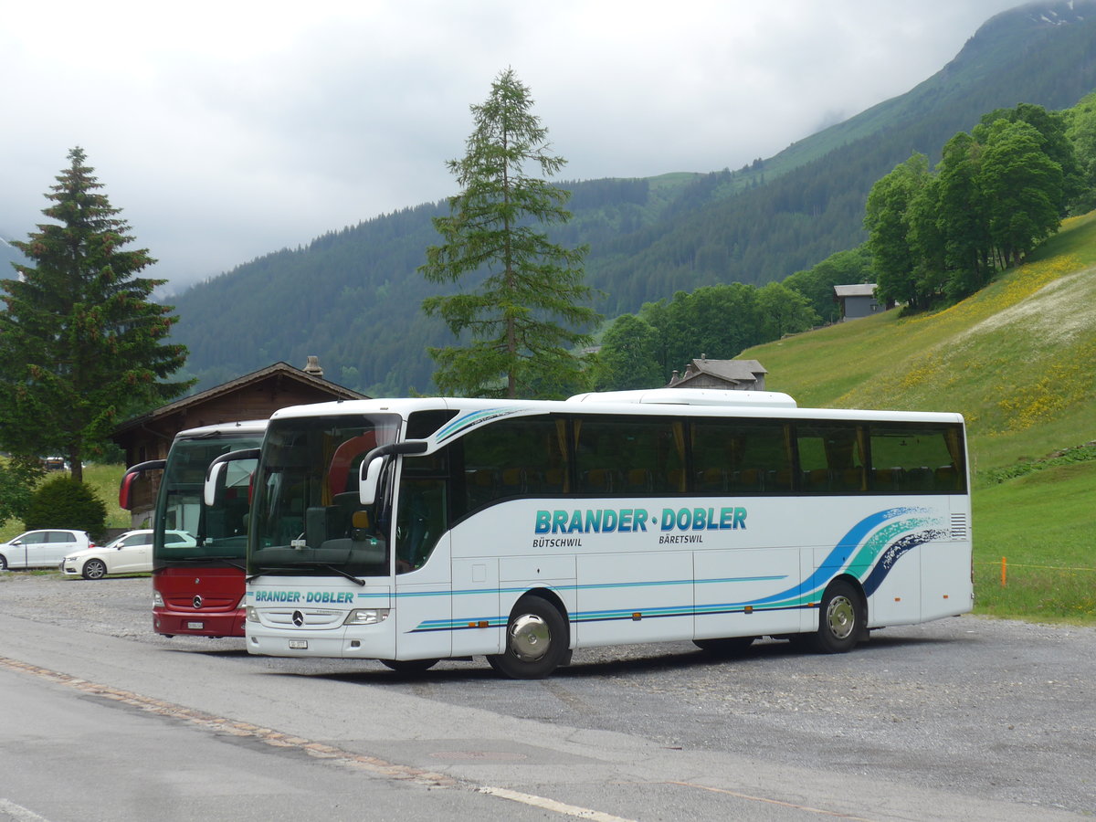 (206'405) - Brander, B�tschwil + Dobler, B�retswil - SG 3777 - Mercedes am 15. Juni 2019 in Elm, Sportbahnen