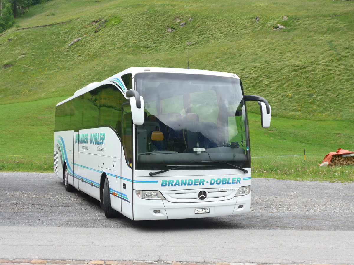 (206'407) - Brander, B�tschwil + Dobler, B�retswil - SG 3777 - Mercedes am 15. Juni 2019 in Elm, Sportbahnen