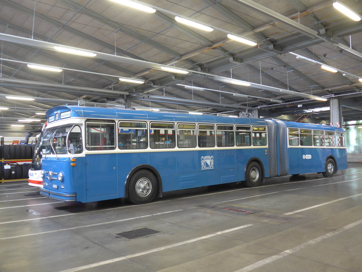 (206'515) - VBZ Z�rich (TMZ) - Nr. 540/ZH 315'491 - Saurer/Saurer (ex Nr. 7540; ex Nr. 540) am 22. Juni 2019 in Luzern, Depot VBL