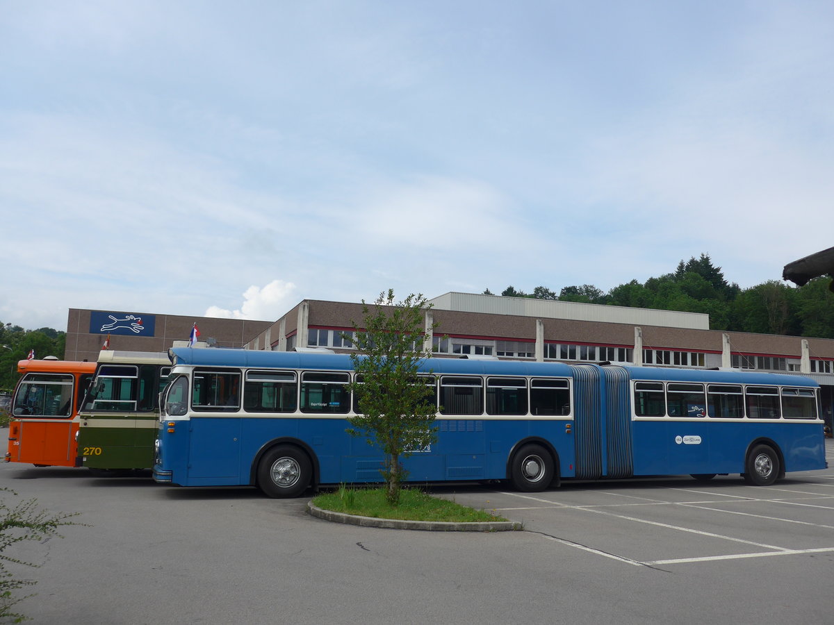 (206'613) - VBZ Z�rich (TMZ) - Nr. 540/ZH 315'491 - Saurer/Saurer (ex Nr. 7540; ex Nr. 540) am 22. Juni 2019 in Emmenbr�cke, Debrunner Acifer