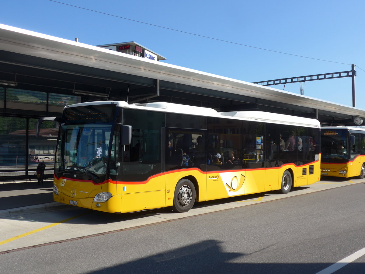 (206'863) - Schnider, Sch�pfheim - LU 15'608 - Mercedes (ex LU 15'754) am 30. Juni 2019 beim Bahnhof Sch�pfheim