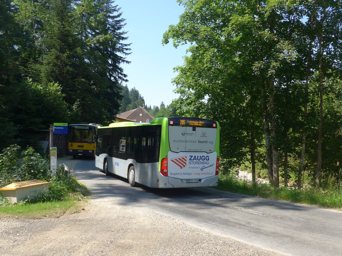 (206'876) - Busland, Burgdorf - Nr. 209/BE 535'209 - Mercedes am 30. Juni 2019 in Gohl, Houetershus