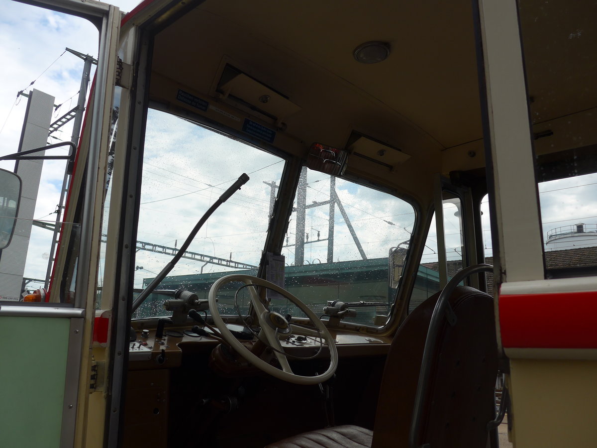 (207'463) - Steiner, Messen - SO 20'142 - Berna/Hess (ex B�rtschi, Biberen) am 7. Juli 2019 beim Bahnhof Emmenmatt (Innenaufnahme)