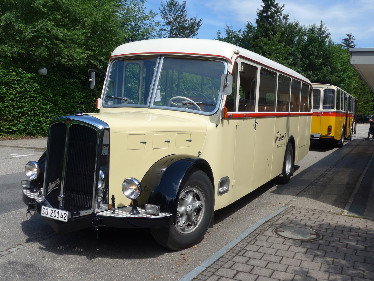 (207'468) - Steiner, Messen - SO 20'142 - Berna/Hess (ex B�rtschi, Biberen) am 7. Juli 2019 in Emmenmatt, Moosegg