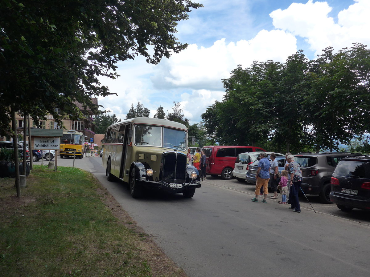 (207'512) - Steiner, Messen - SO 20'142 - Berna/Hess (ex B�rtschi, Biberen) am 7. Juli 2019 in Waldh�usern, Kurhaus