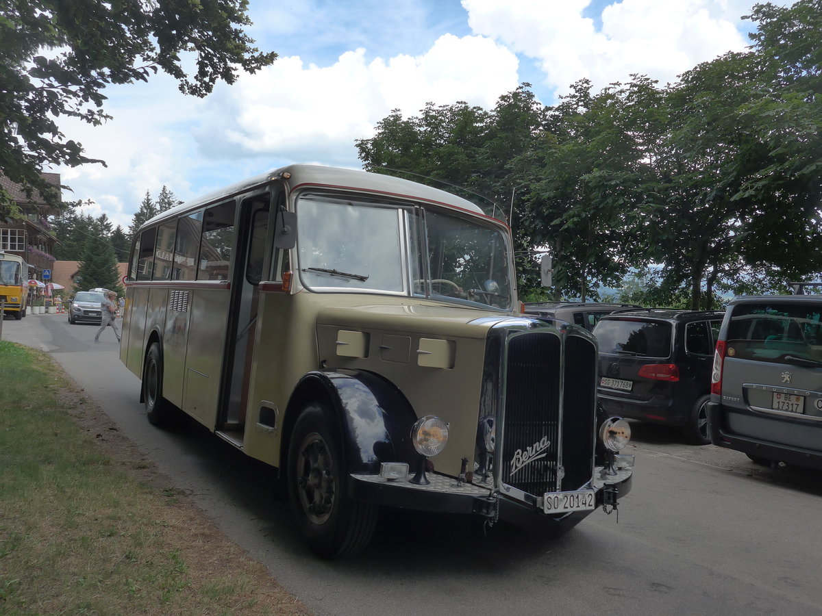 (207'513) - Steiner, Messen - SO 20'142 - Berna/Hess (ex B�rtschi, Biberen) am 7. Juli 2019 in Waldh�usern, Kurhaus