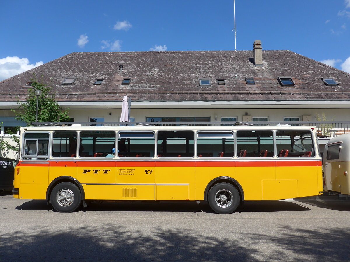 (207'536) - Birchler, Remetschwil - AG 54'039 - FBW/T�scher (ex Gerber, Winkel; ex Eggenberger, M�riken; ex Tanner, Bubendorf; ex P 24'803) am 7. Juli 2019 in Emmenmatt, Moosegg