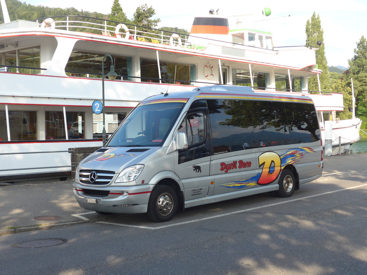 (207'948) - Dysli, Bern - Nr. 30/BE 212'616 - Mercedes am 17. Juli 2019 bei der Schiffl�ndte Thun