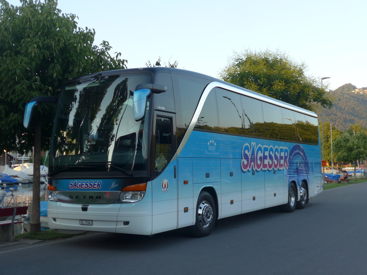 (207'974) - S�gesser, Wintersingen - Nr. 3/BL 7194 Setra am 19. Juli 2019 in Thun, Strandbad