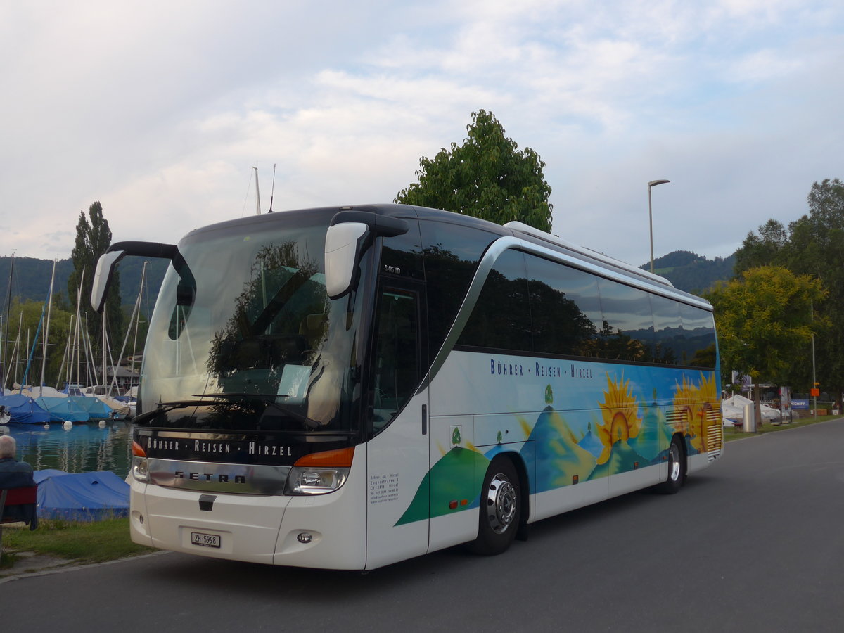 (207'996) - B�hrer, Hirzel - ZH 5998 - Setra am 20. Juli 2019 in Thun, Strandbad