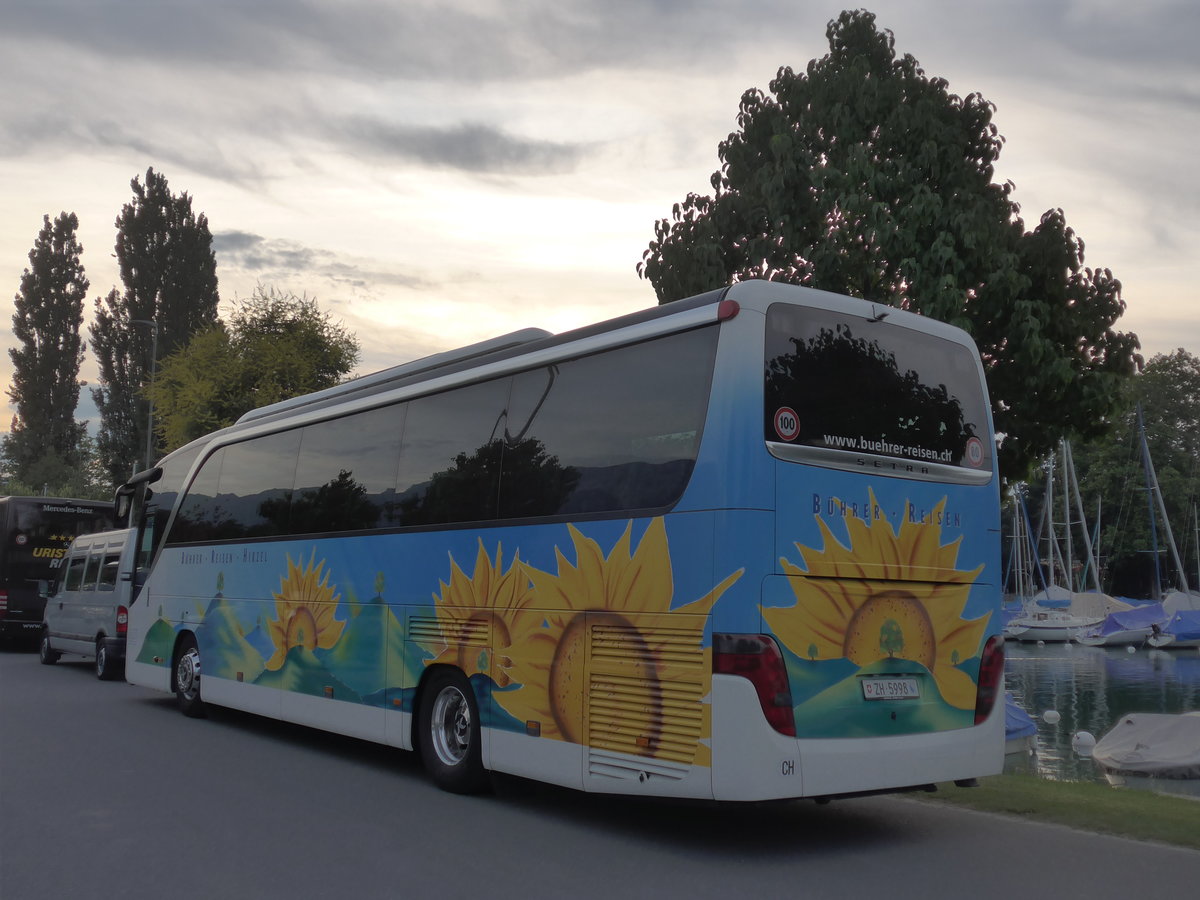 (207'997) - B�hrer, Hirzel - ZH 5998 - Setra am 20. Juli 2019 in Thun, Strandbad