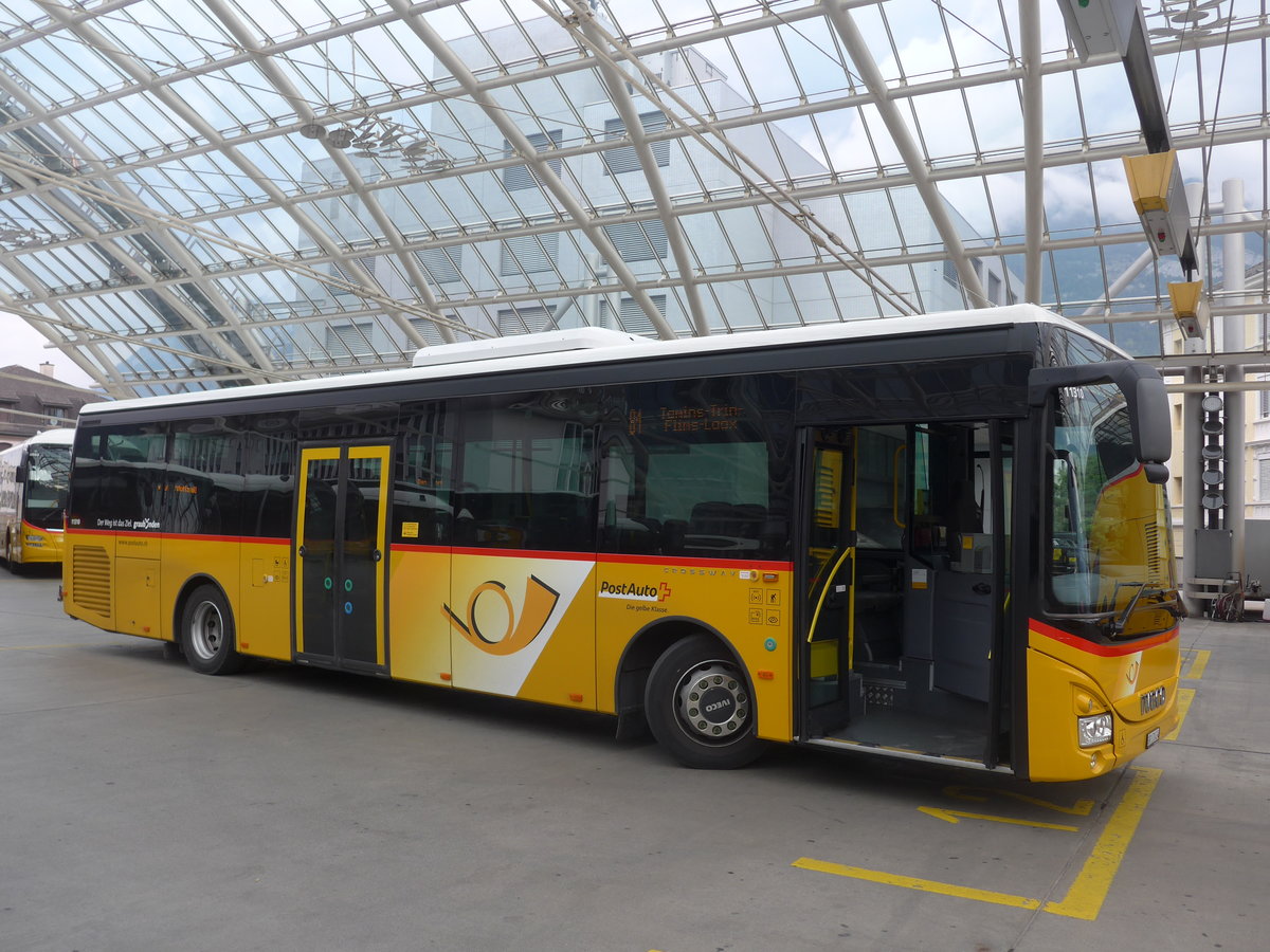 (208'002) - PostAuto Graub�nden - GR 170'434 - Iveco (ex Lagerfahrzeug Iveco) am 21. Juli 2019 in Chur, Postautostation