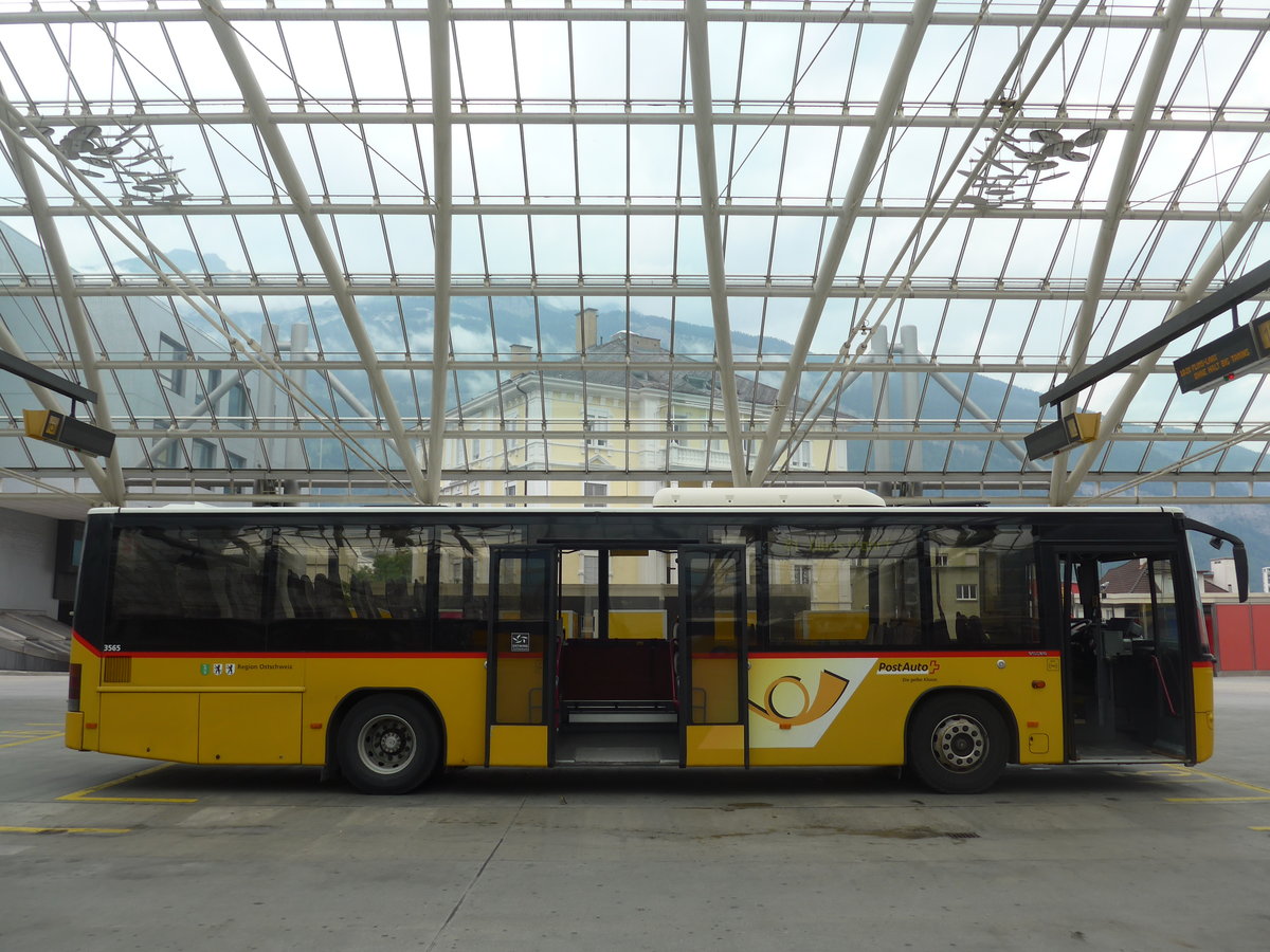 (208'027) - PostAuto Graub�nden - GR 176'375 - Volvo (ex PostAuto Ostschweiz; ex Casutt, Gossau; ex PostAuto Ostschweiz) am 21. Juli 2019 in Chur, Postautostation