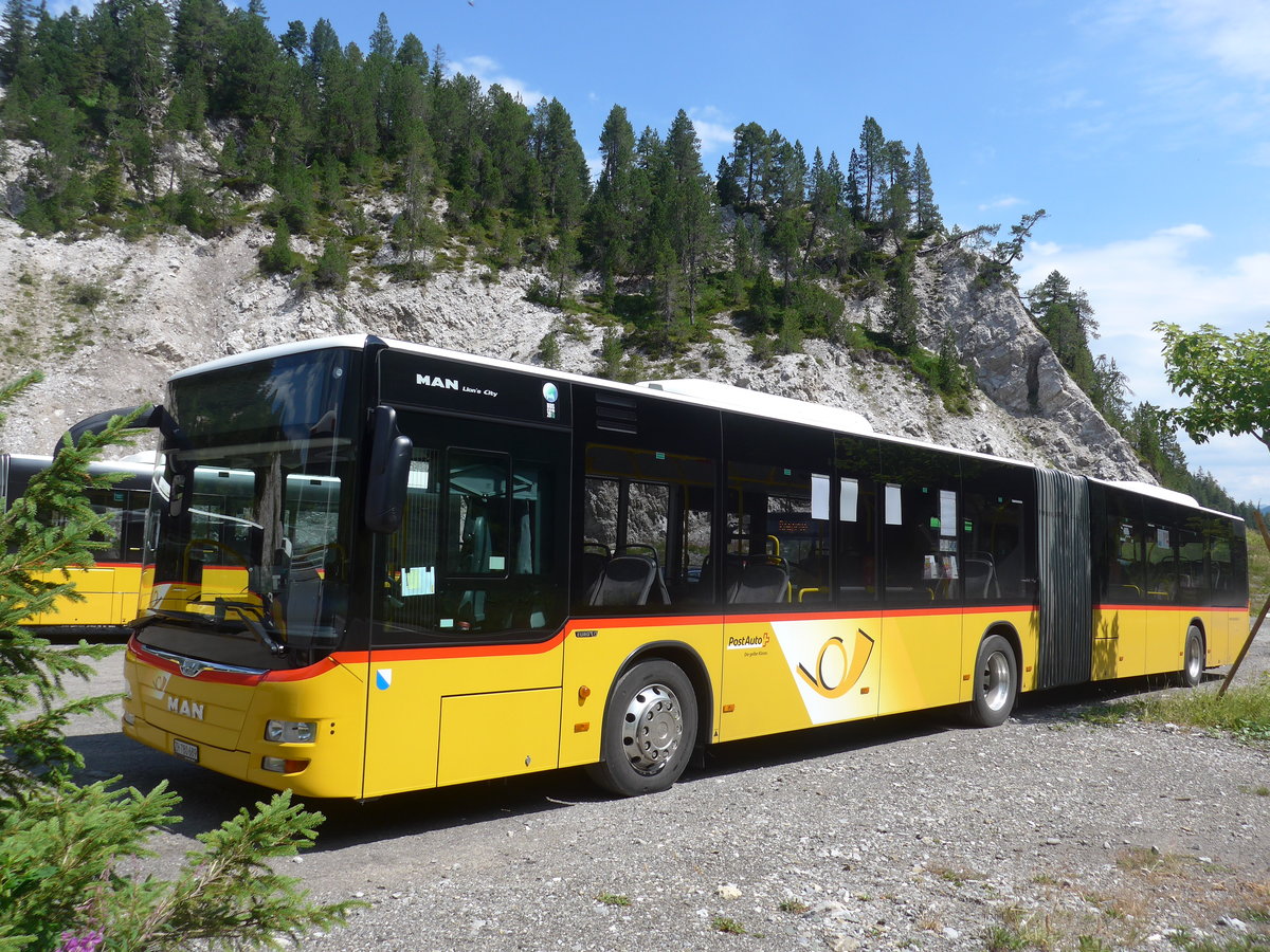 (208'513) - PostAuto Z�rich - Nr. 308/ZH 780'689 - MAN am 5. August 2019 in Les Diablerets, Col du Pillon