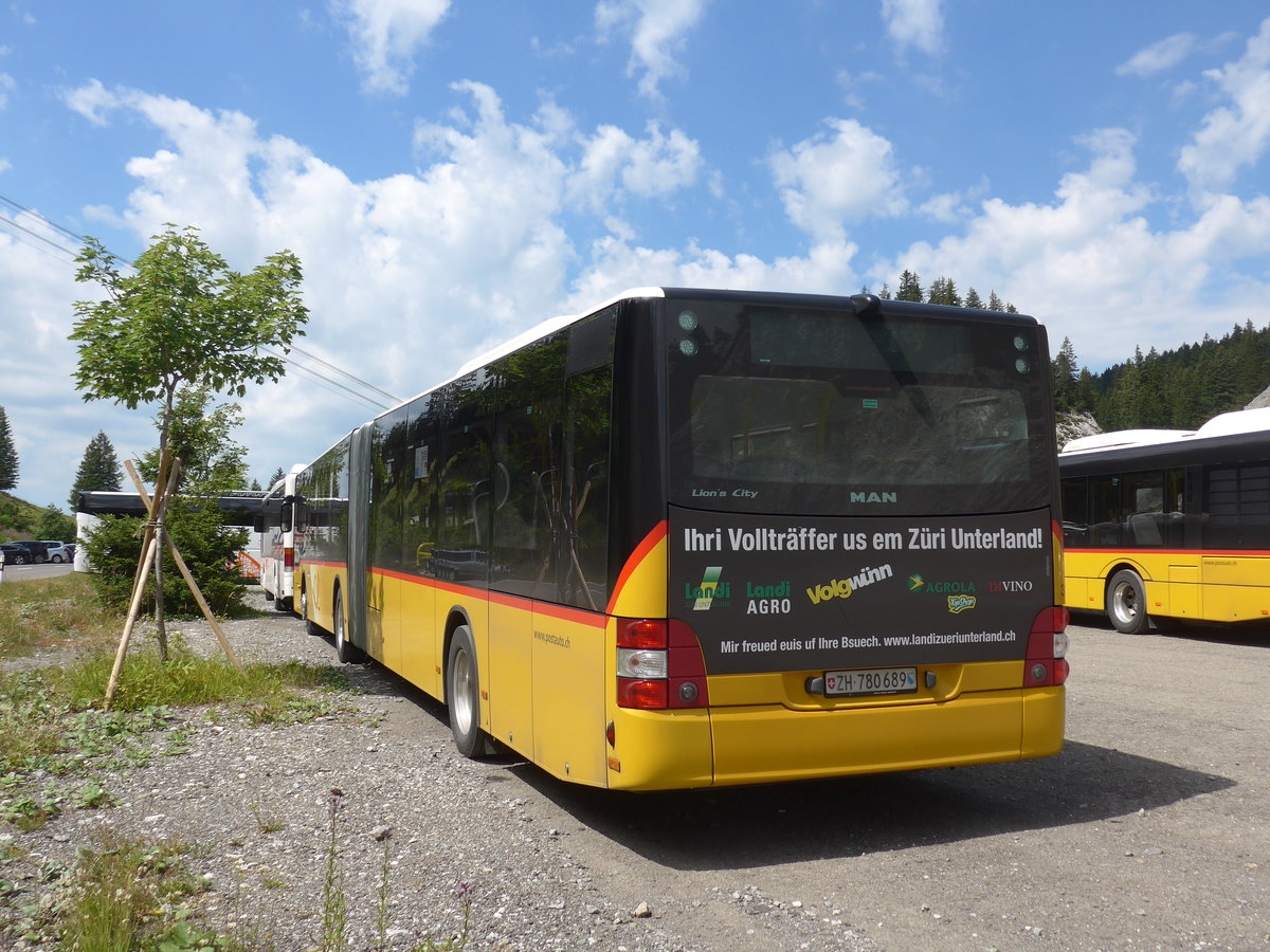 (208'521) - PostAuto Z�rich - Nr. 308/ZH 780'689 - MAN am 5. August 2019 in Les Diablerets, Col du Pillon