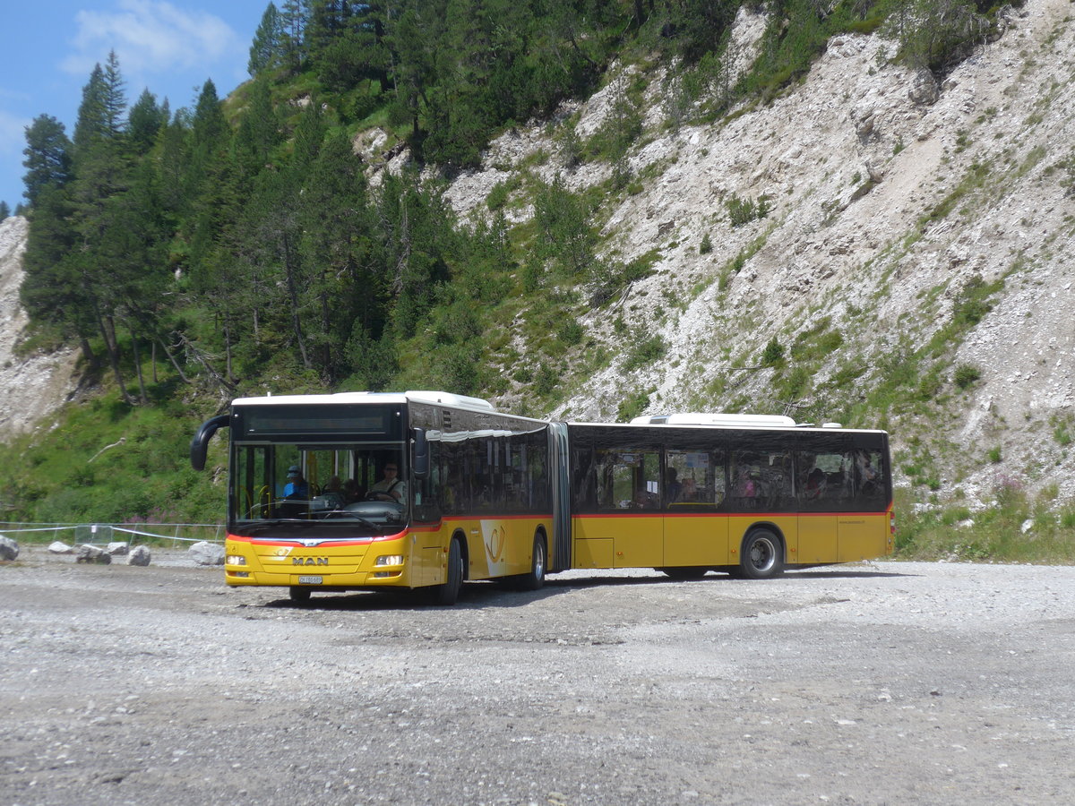 (208'531) - PostAuto Z�rich - Nr. 308/ZH 780'689 - MAN am 5. August 2019 in Les Diablerets, Col du Pillon