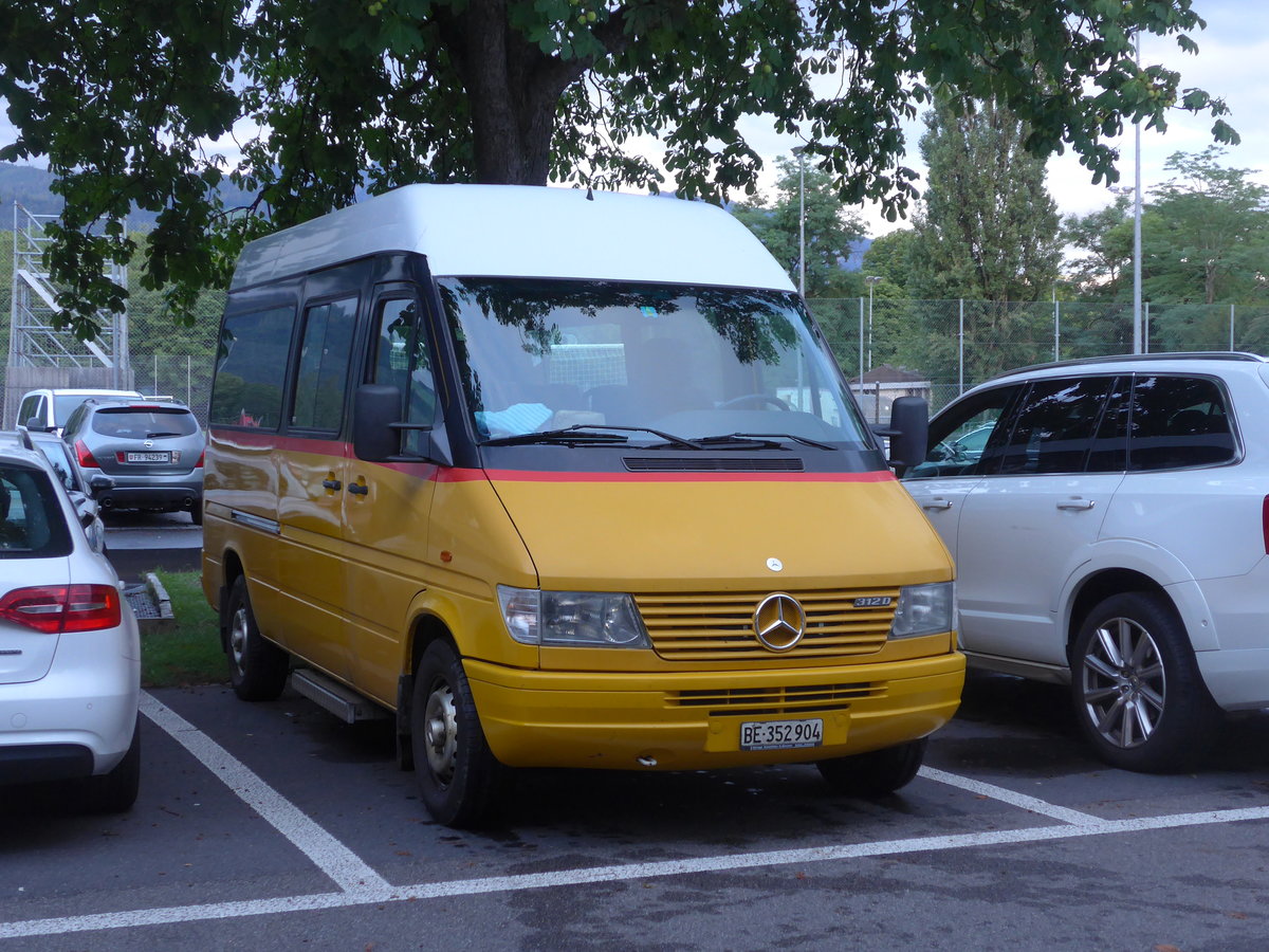 (208'629) - Z�rcher, Langnau - BE 352'904 - Mercedes am 10. August 2019 in Thun, Lachen