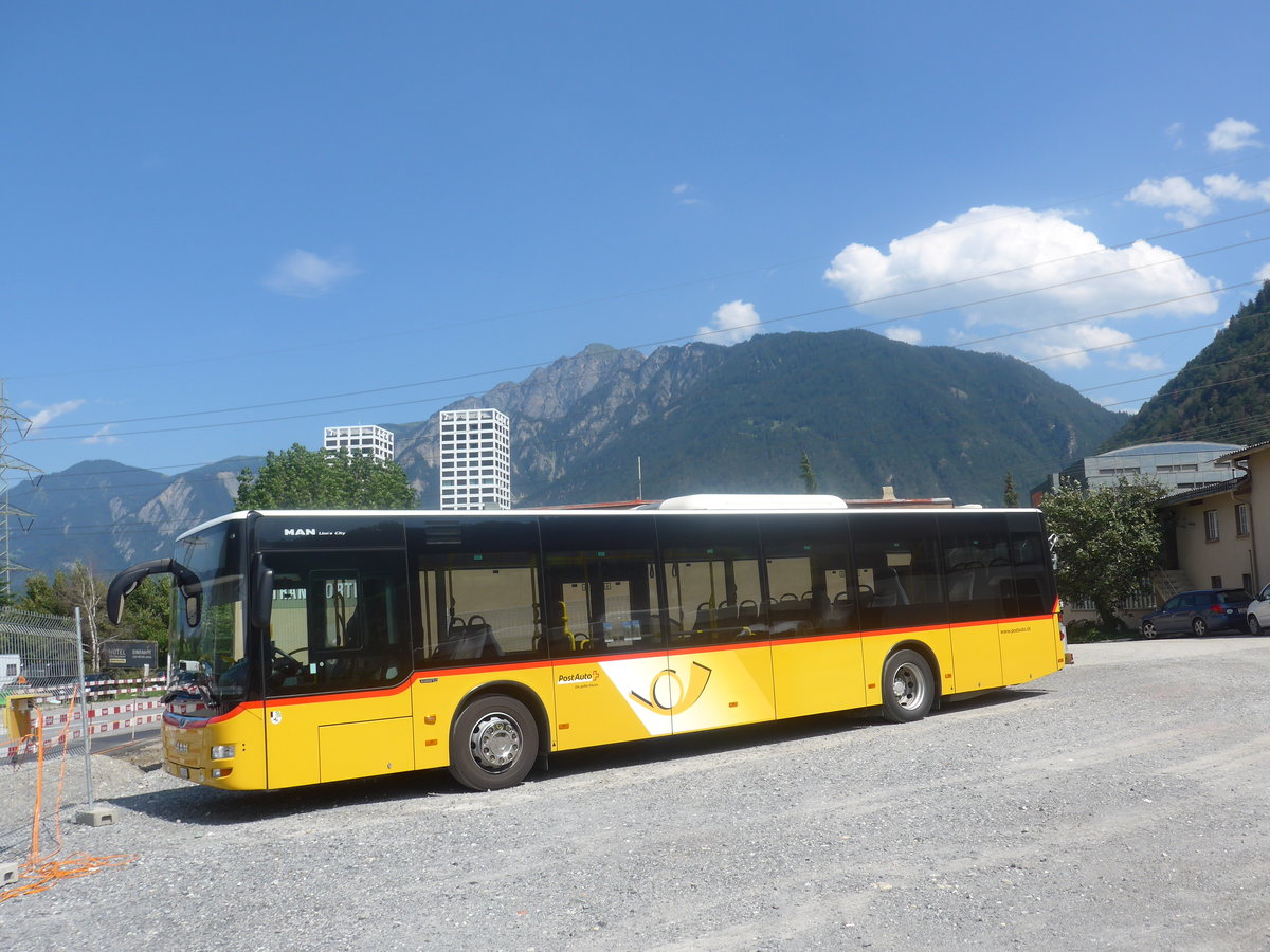 (208'687) - PostAuto Graub�nden - GR 168'857 - MAN am 11. August 2019 in Chur, Hans Fischer