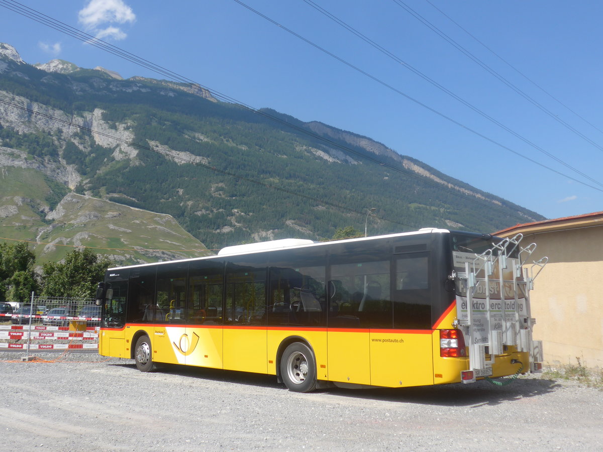 (208'688) - PostAuto Graub�nden - GR 168'857 - MAN am 11. August 2019 in Chur, Hans Fischer