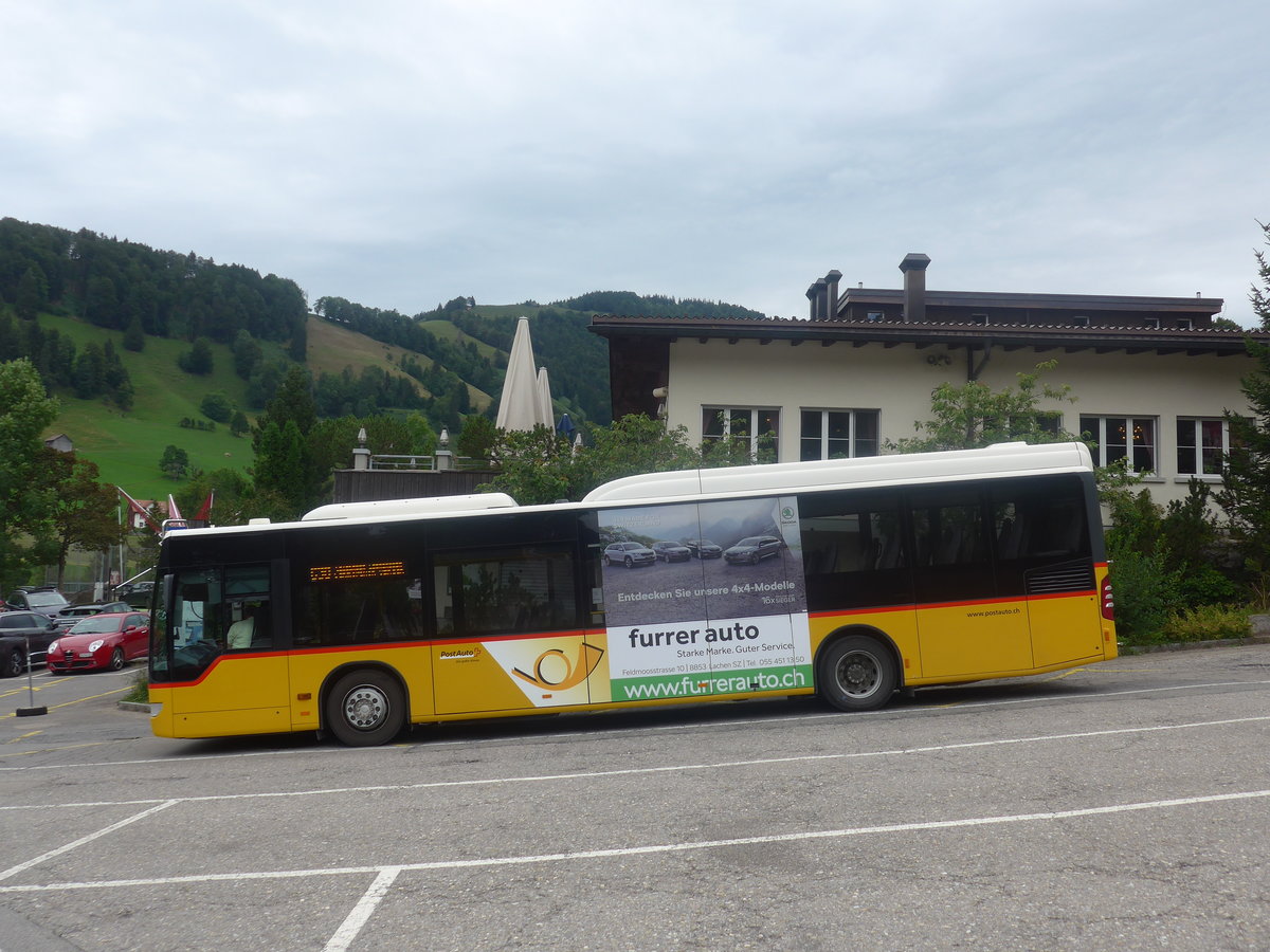 (208'779) - PostAuto Ostschweiz - SG 304'011 - Mercedes (ex TG 158'012) am 17. August 2019 in Atzm�nnig, Schutt
