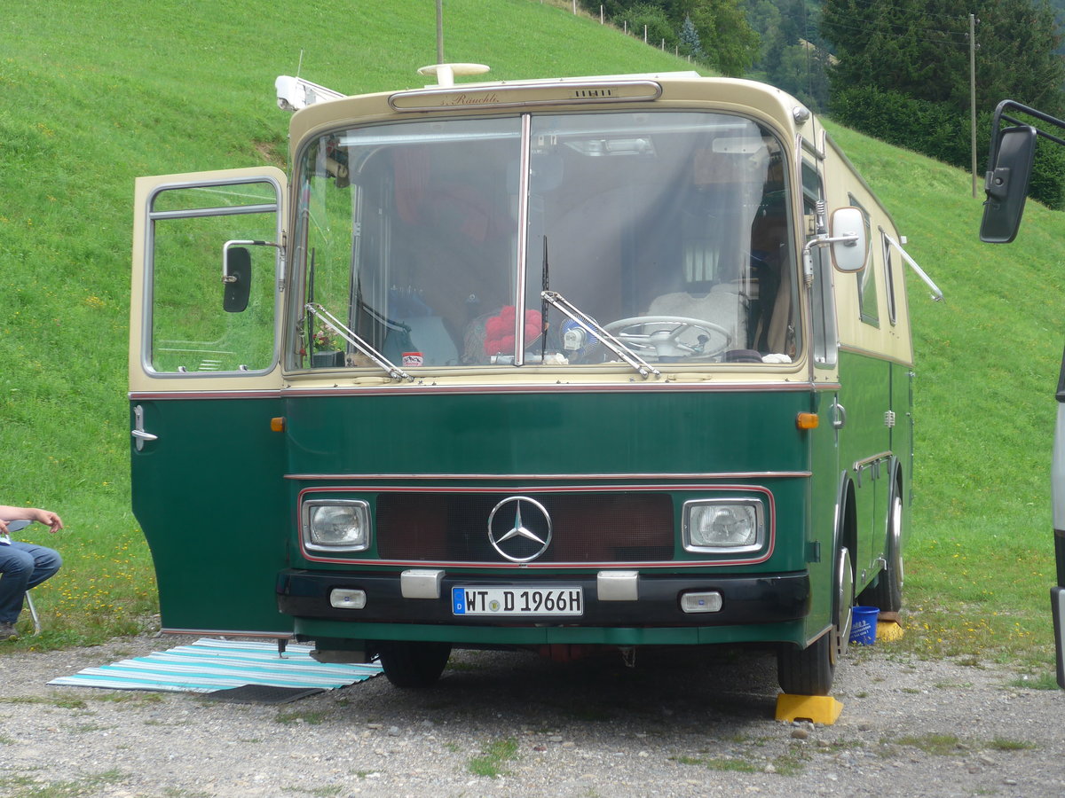 (208'784) - Aus Deutschland: P�an, Todtmoos-R�tte - WT-D 1966H - Mercedes am 17. August 2019 in Atzm�nnig, Schutt
