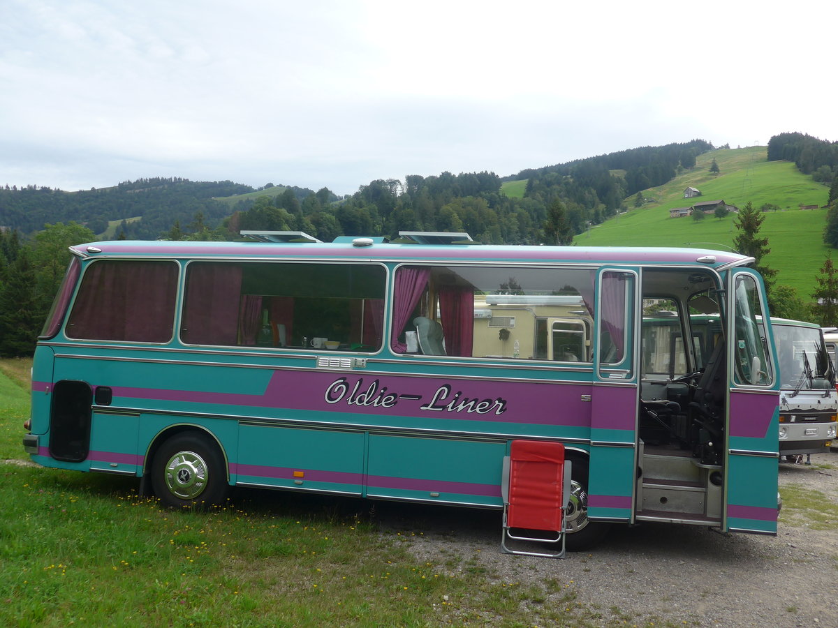 (208'796) - Aus Oesterreich: W�stner, Bezau - B 999 HO - Setra am 17. August 2019 in Atzm�nnig, Schutt