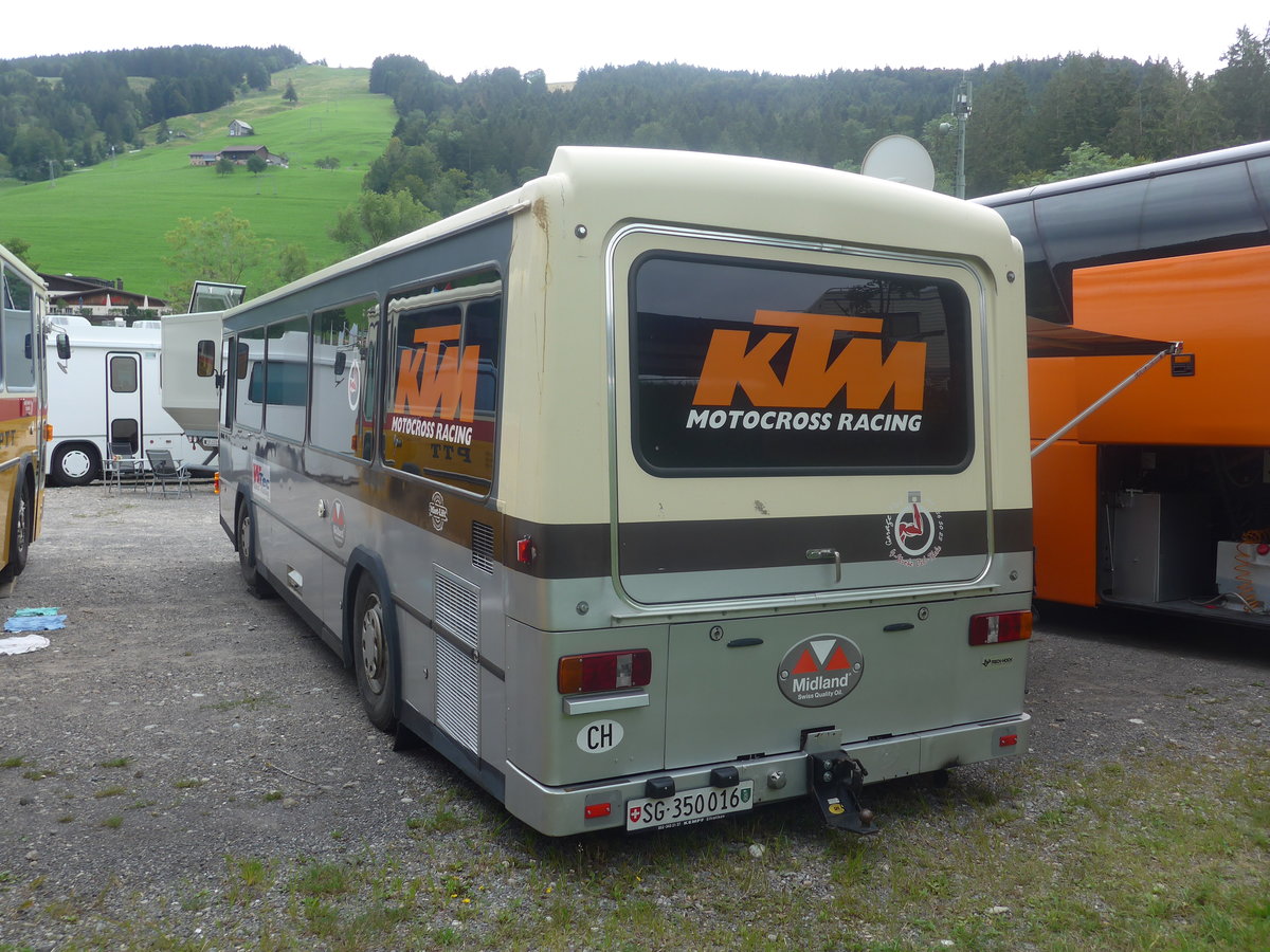 (208'809) - Mattmann, Wattwil - SG 350'016 - Mercedes/FHS am 17. August 2019 in Atzm�nnig, Schutt