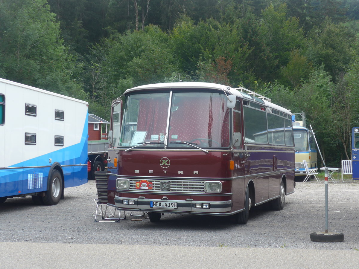 (208'825) - Aus Deutschland: Abele, Bad Windsheim - NEA-AJ 9H - Setra am 17. August 2019 in Atzm�nnig, Schutt