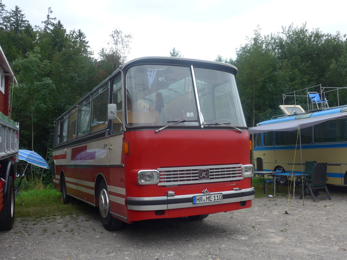 (208'858) - Aus Deutschland: Bredow, Borken - HR-ME 110 - Setra am 17. August 2019 in Atzm�nnig, Schutt