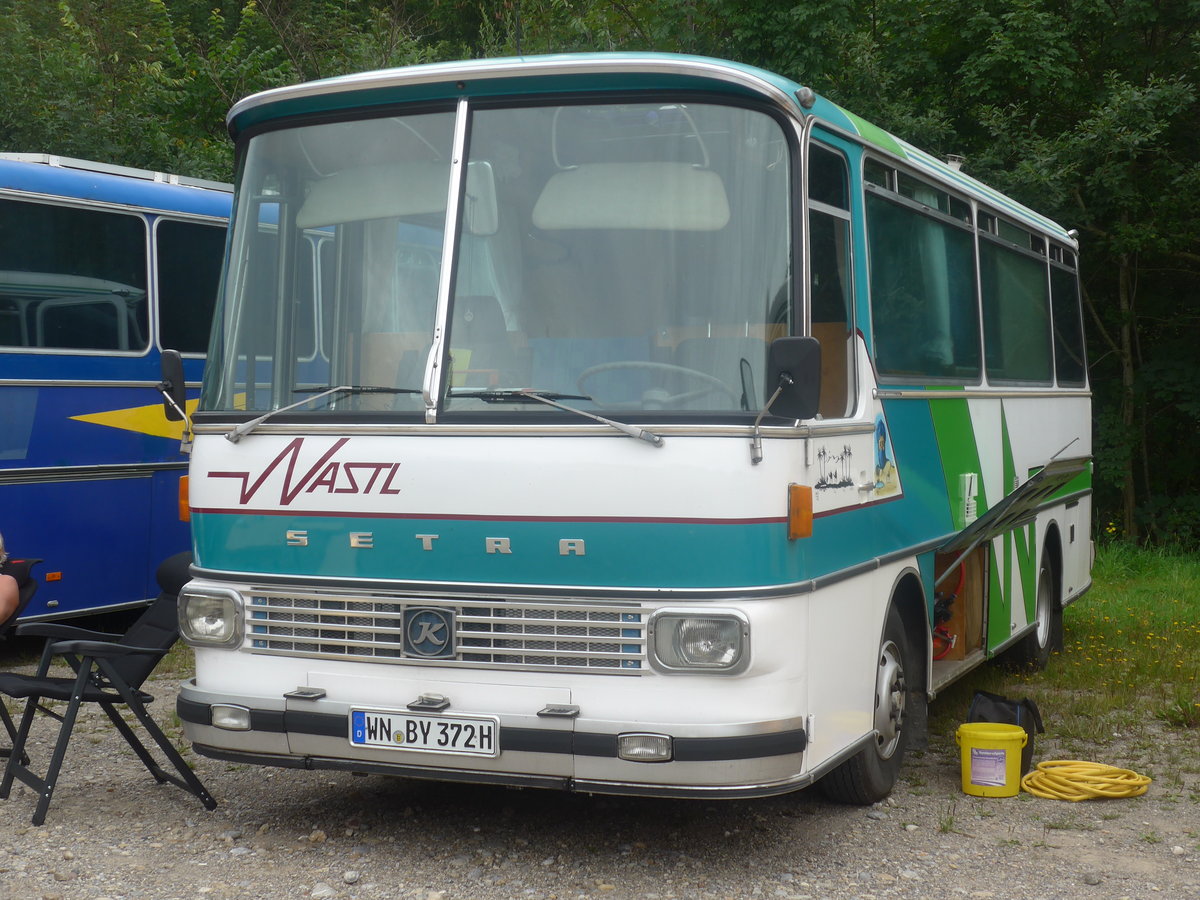 (208'863) - Aus Deutschland: Paulus, Korb - WN-BY 372H - Setra am 17. August 2019 in Atzm�nnig, Schutt