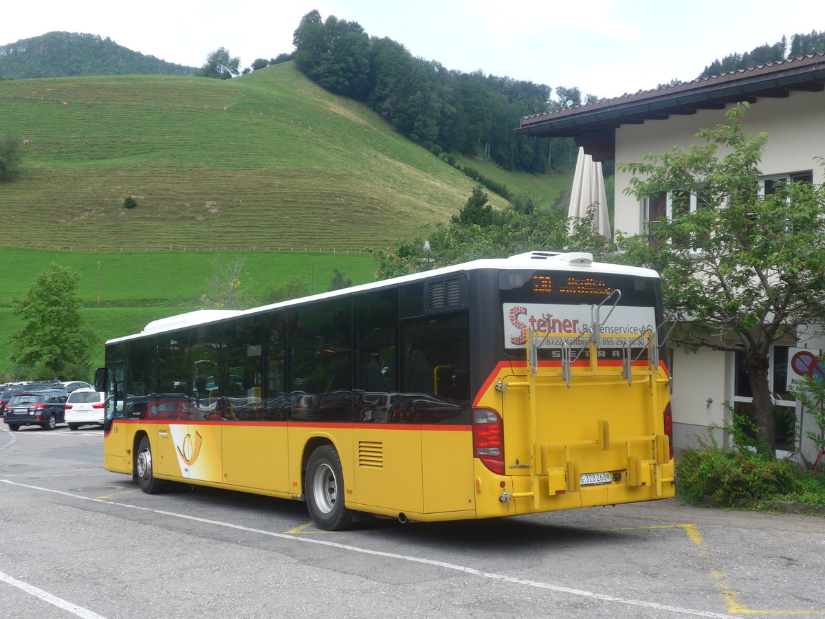 (208'892) - PostAuto Ostschweiz - SG 328'268 - Setra am 17. August 2019 in Atzm�nnig, Schutt