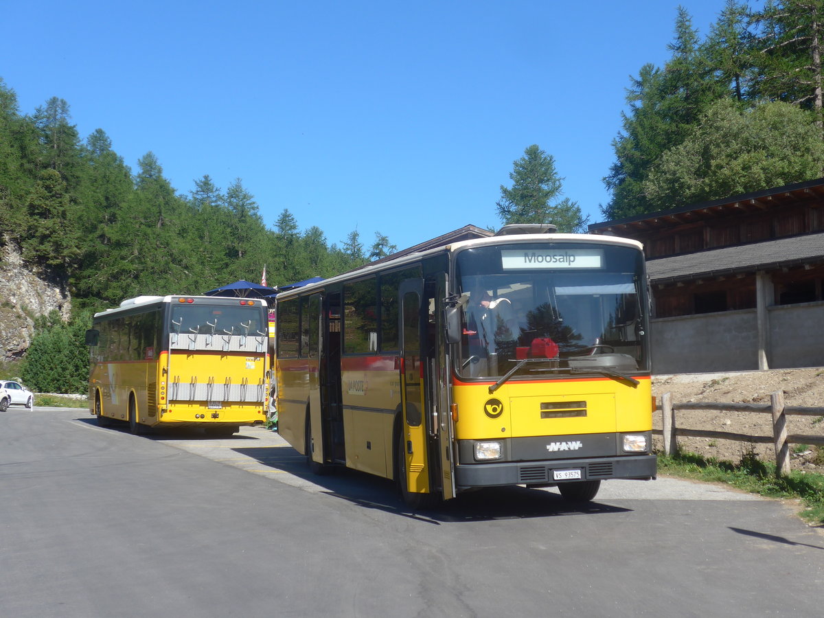 (208'985) - Oser, B�rchen - VS 93'575 - NAW/Lauber (ex Epiney, Ayer) am 18. August 2019 auf der Moosalp
