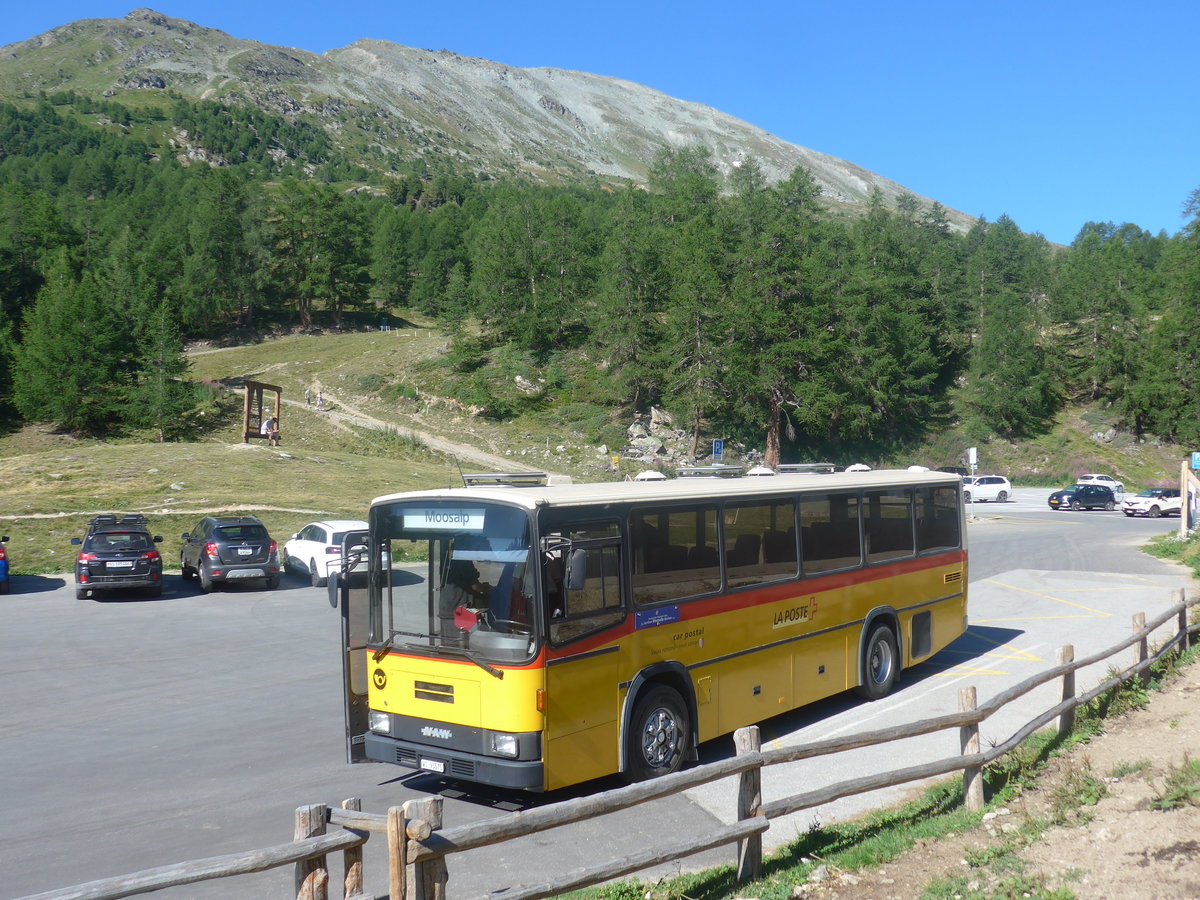 (208'990) - Oser, B�rchen - VS 93'575 - NAW/Lauber (ex Epiney, Ayer) am 18. August 2019 auf der Moosalp
