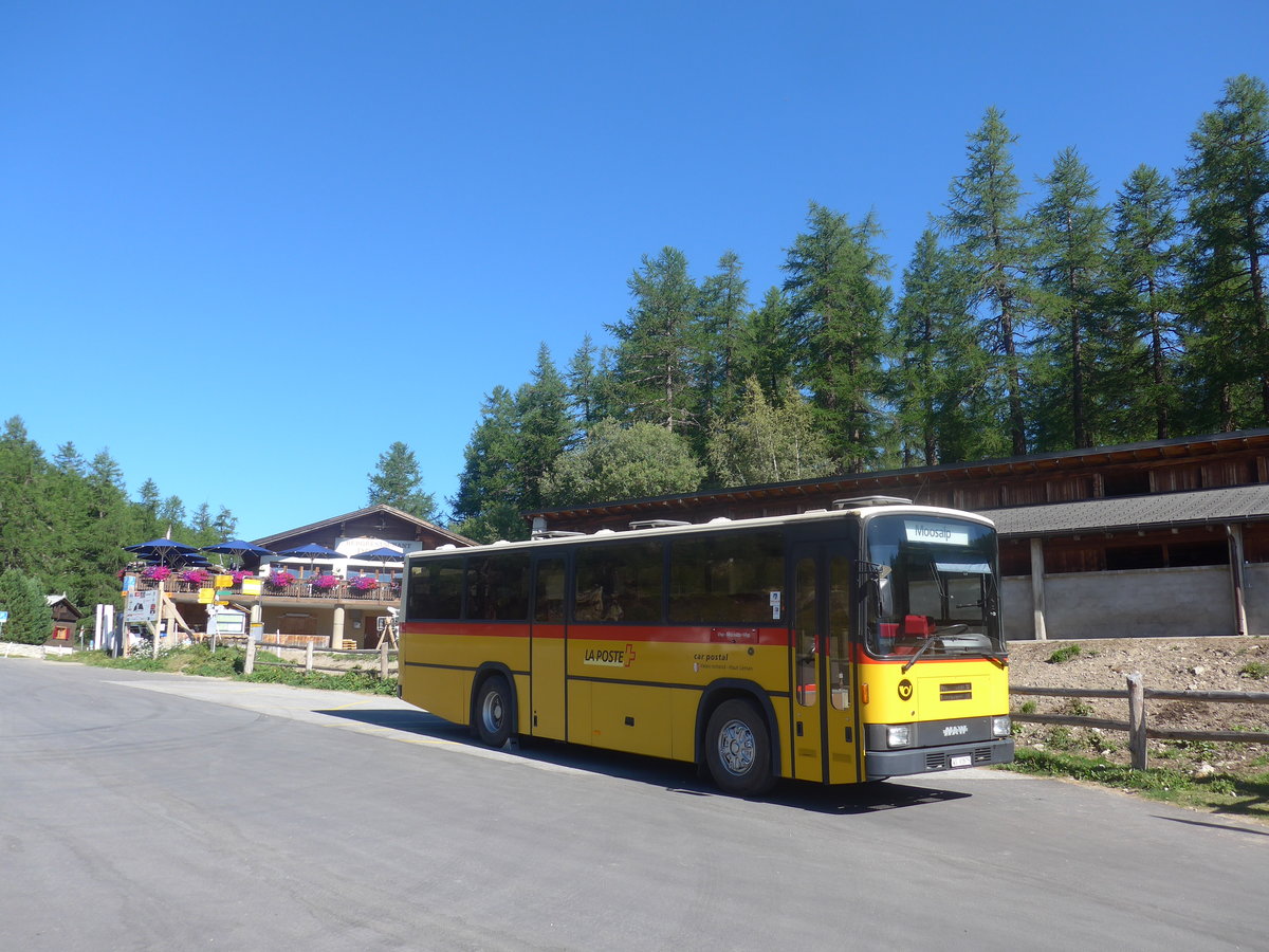 (208'992) - Oser, B�rchen - VS 93'575 - NAW/Lauber (ex Epiney, Ayer) am 18. August 2019 auf der Moosalp